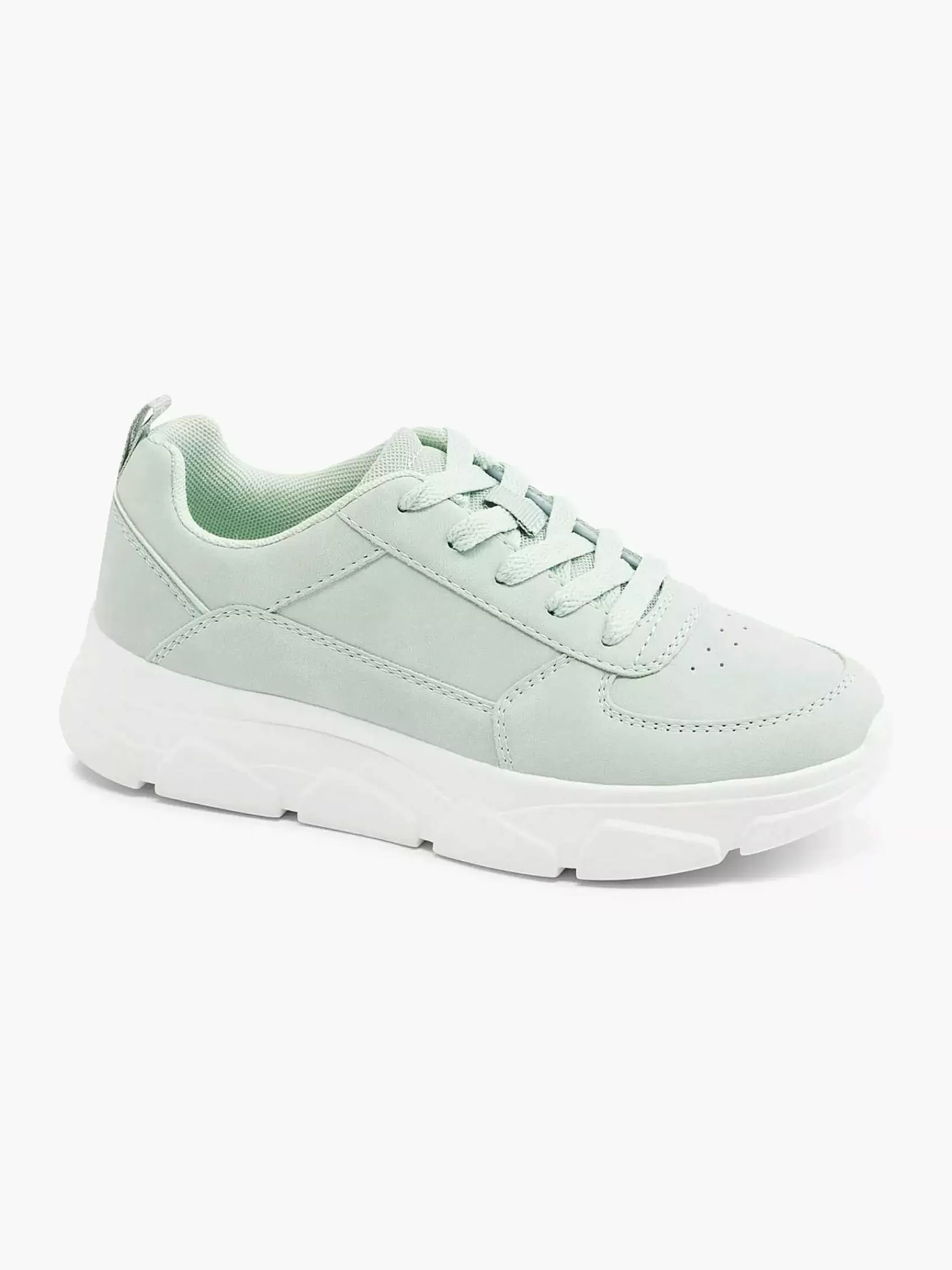 Dames Graceland Sneakers-Mintgroene Chunky Sneaker