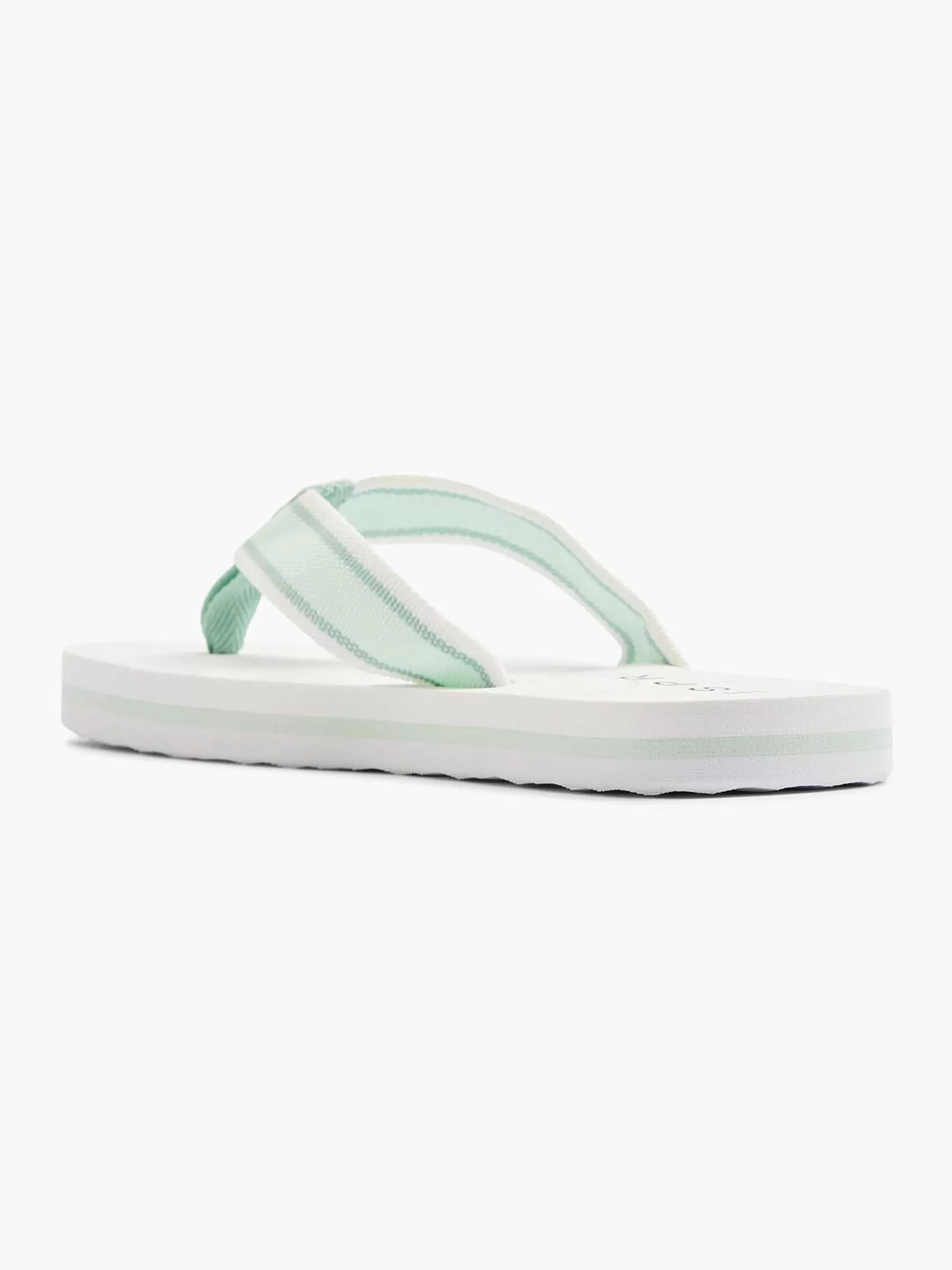 Dames Esprit Sandalen-Mintgroene Teenslipper