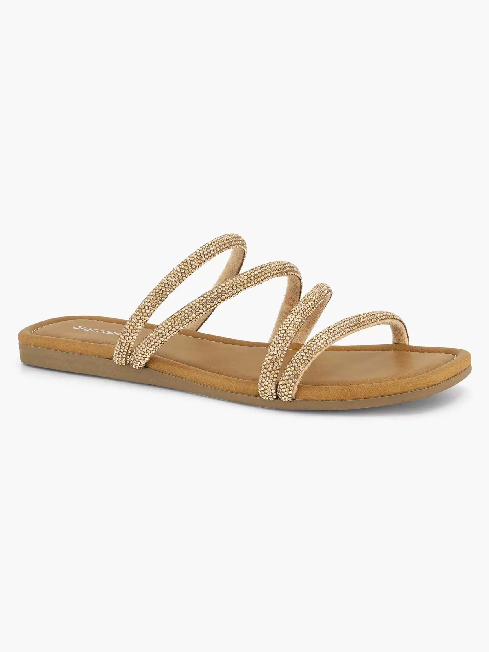 Dames Graceland Slippers-Nude Slipper