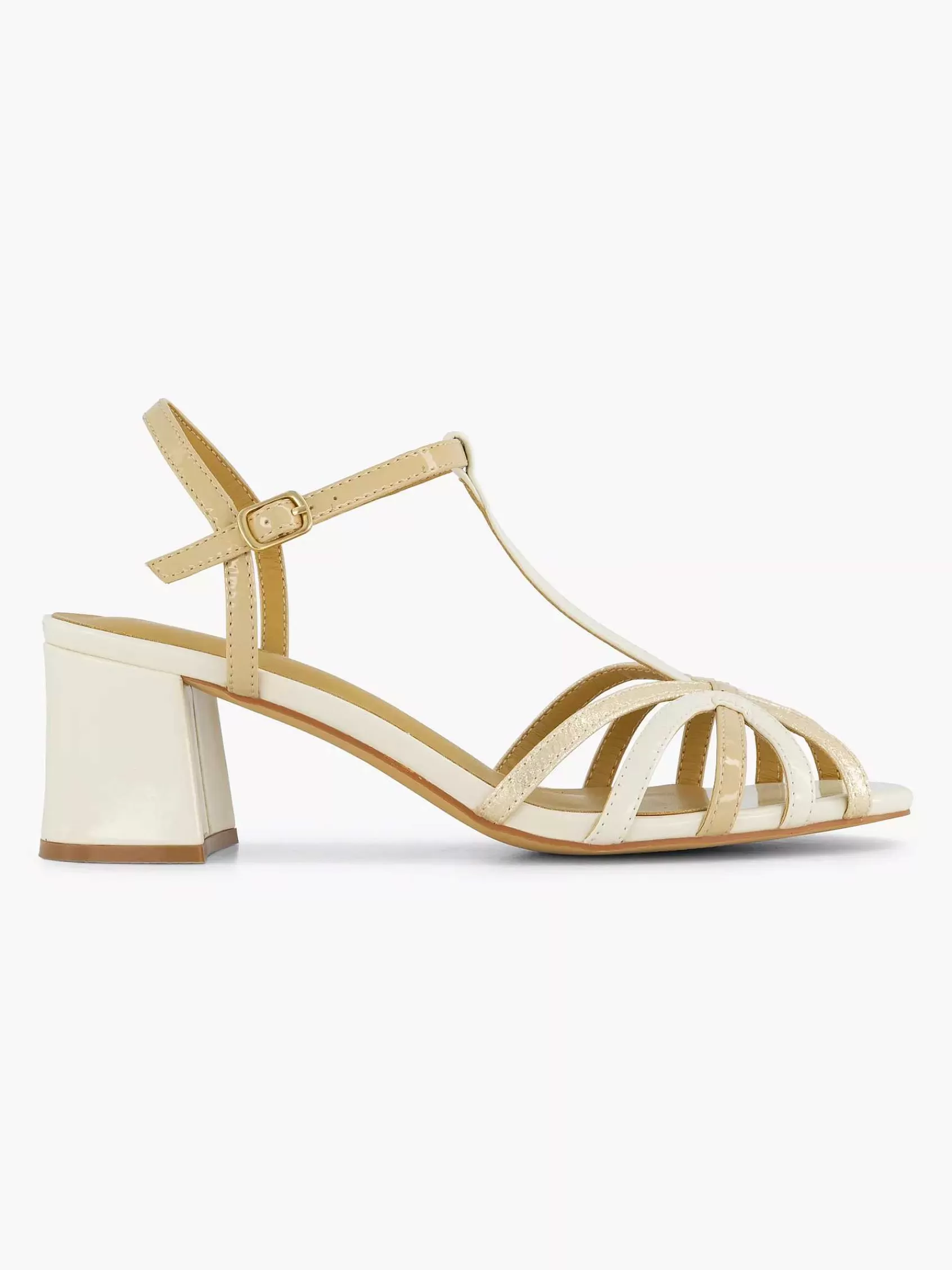 Dames Graceland Sandalen-Off White Sandaal