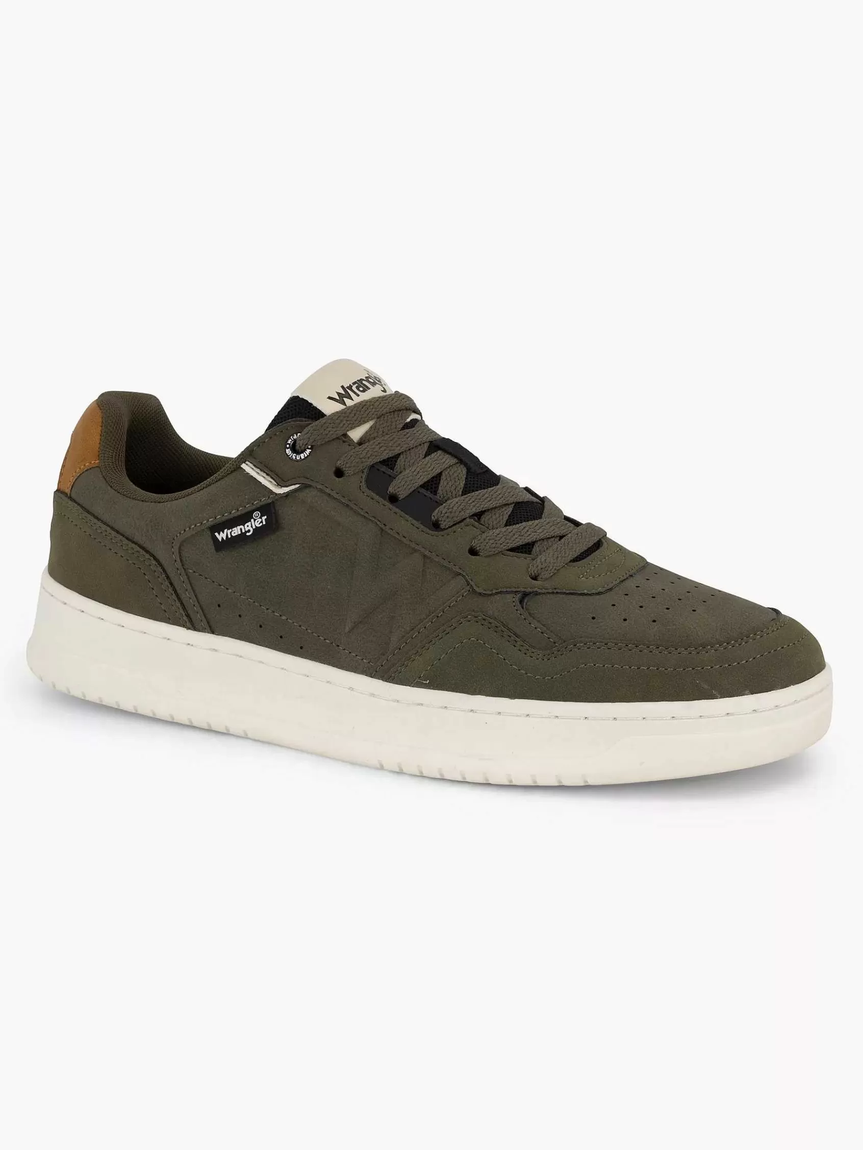 Heren Wrangler Sneakers-Olijf Sneaker