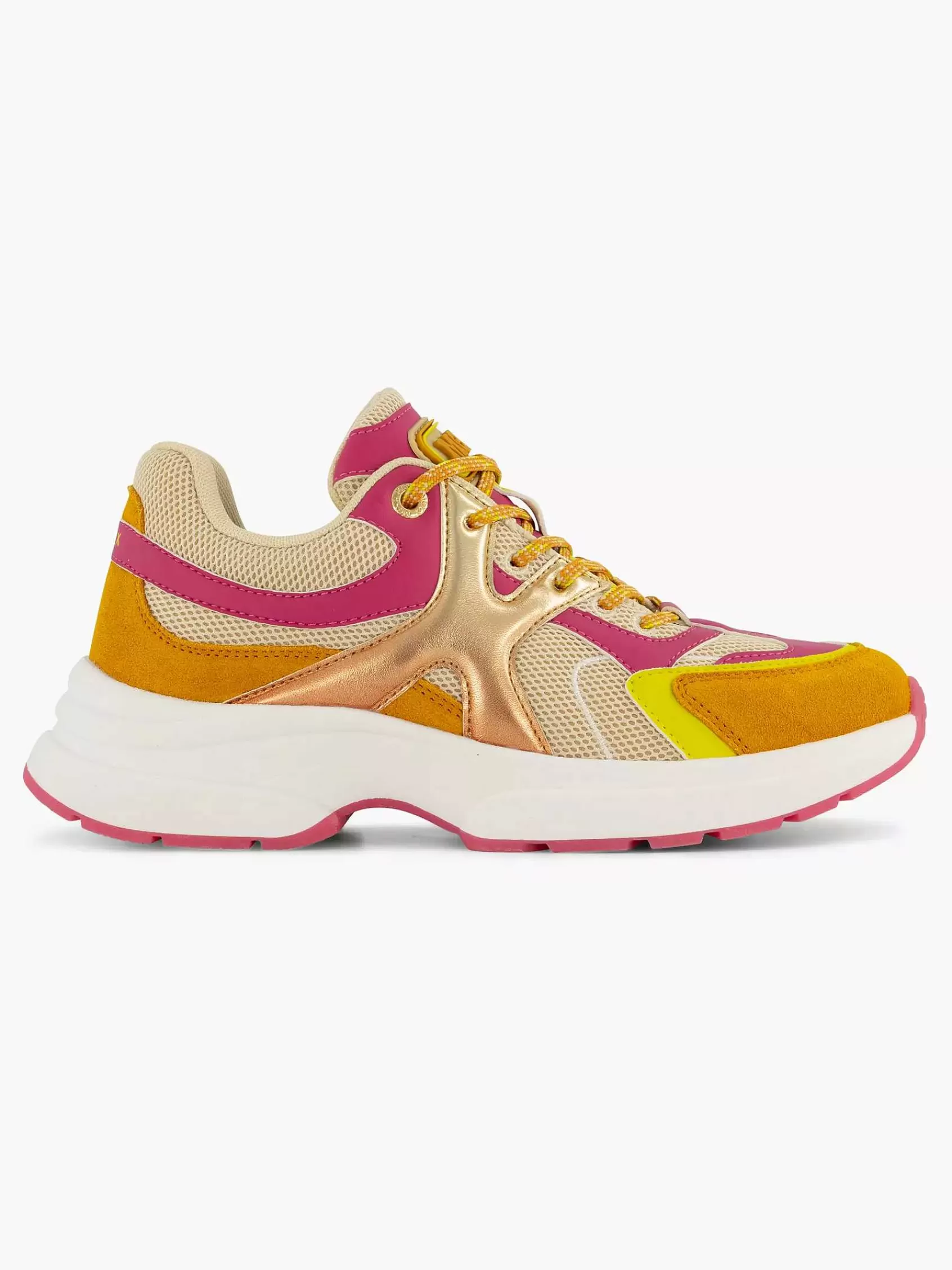 Dames MEXX Sneakers-Oranje Sneaker