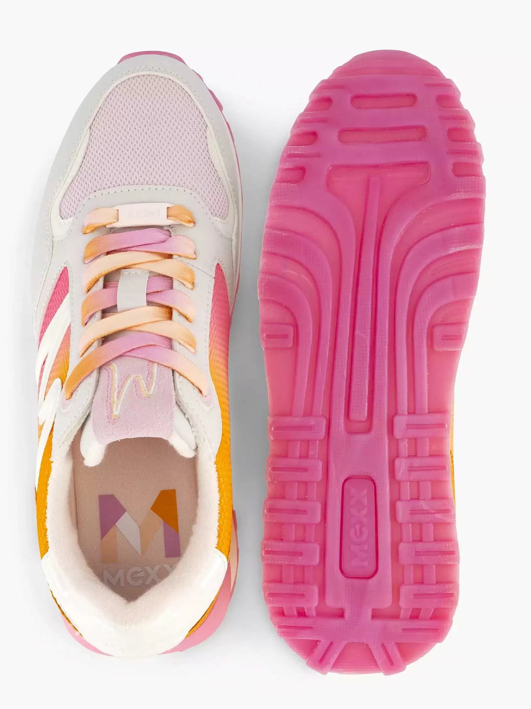 Dames MEXX Sneakers-Oranje Sneaker