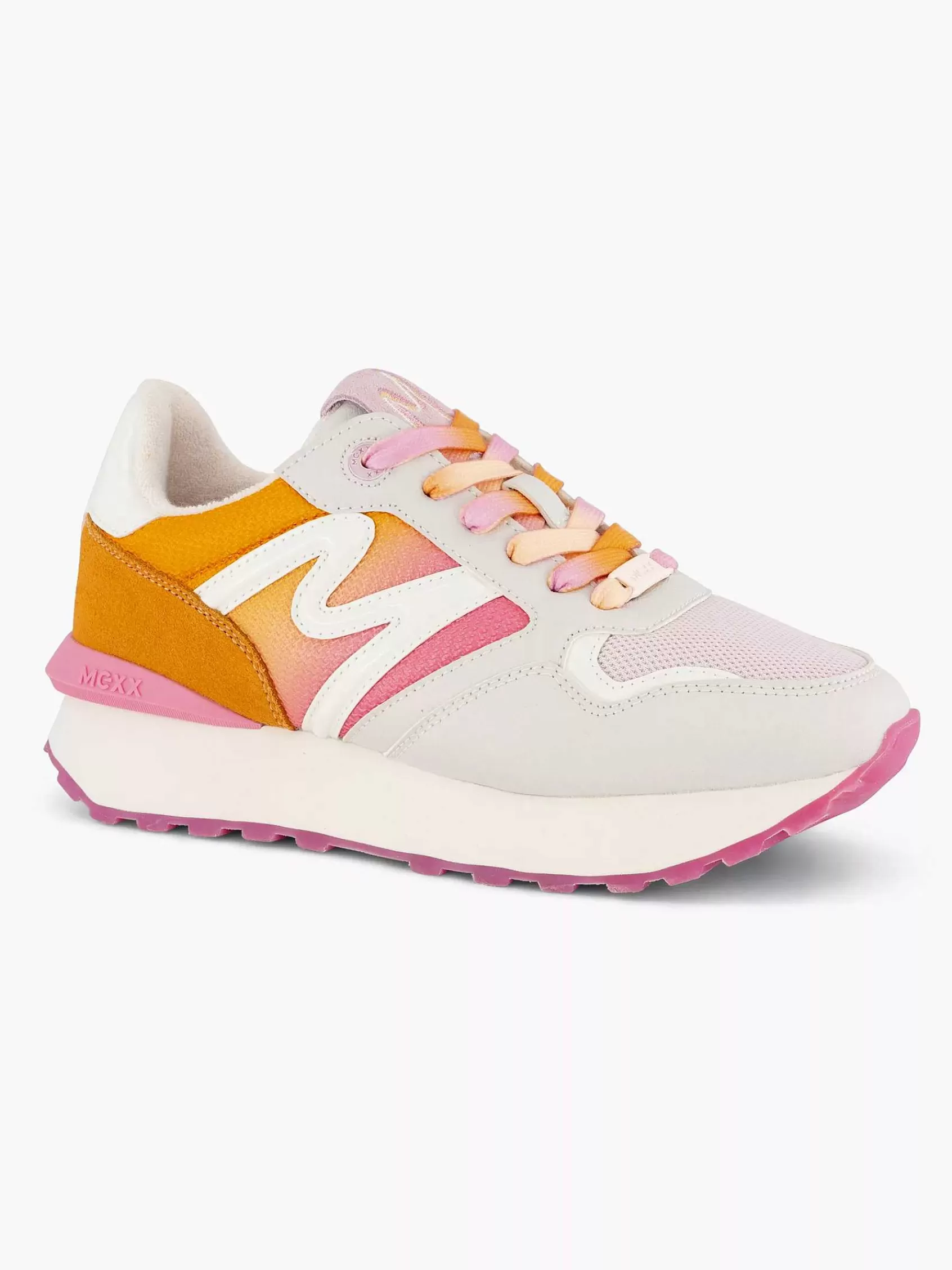 Dames MEXX Sneakers-Oranje Sneaker