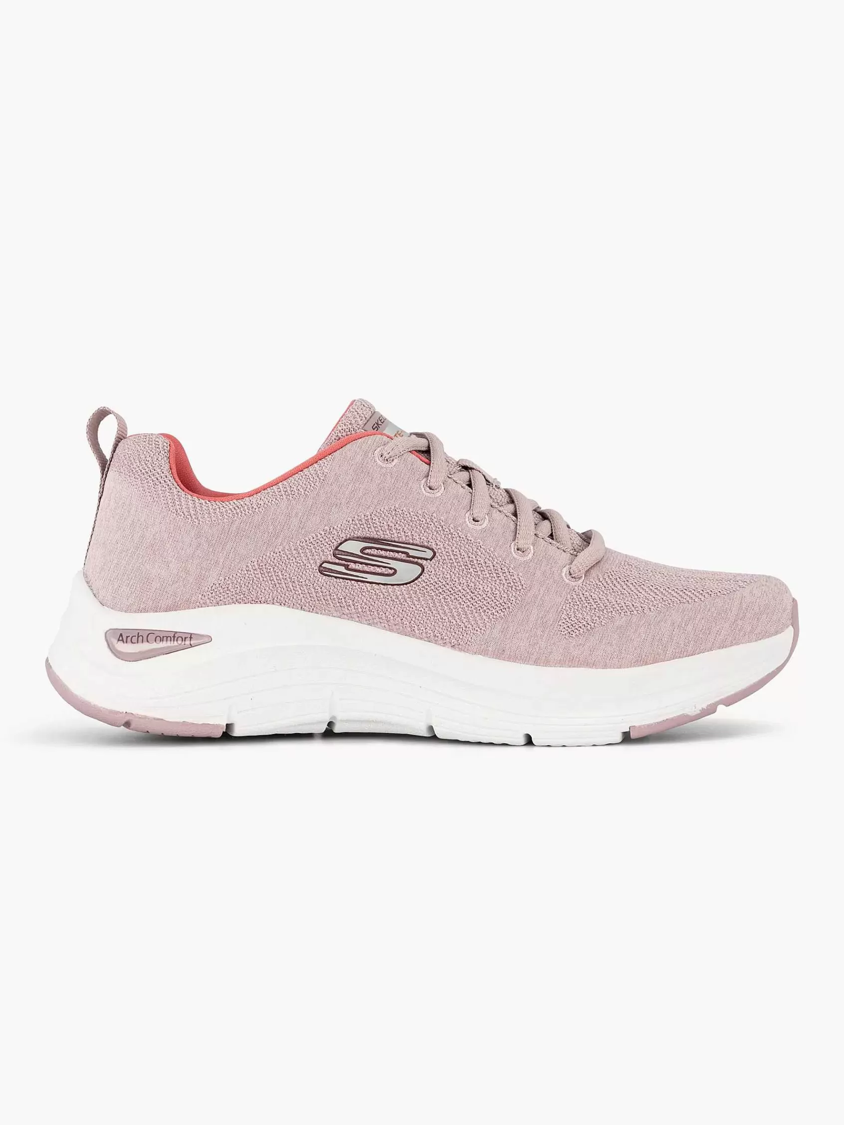 Dames Skechers Sneakers-Roze Arch Comfort - Deep Breath