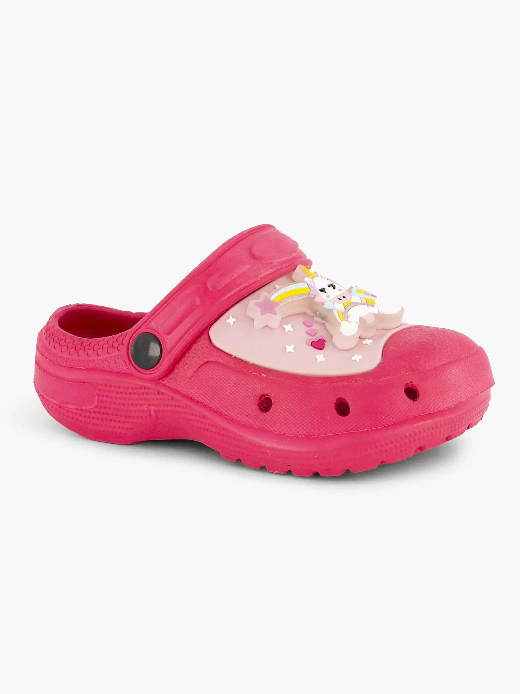 Kinderen Blue Fin Babyschoenen-Roze Clog Lichtjes