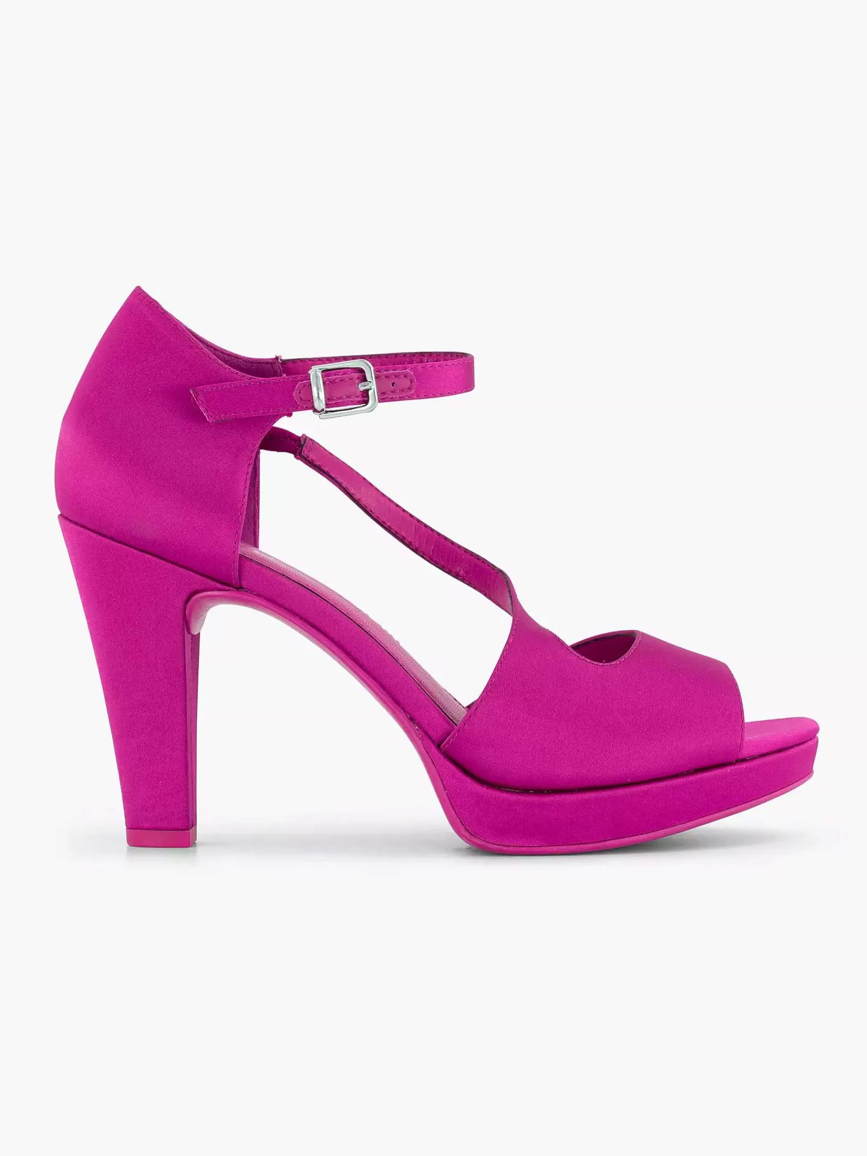 Dames Graceland Pumps-Roze Pump Satijn