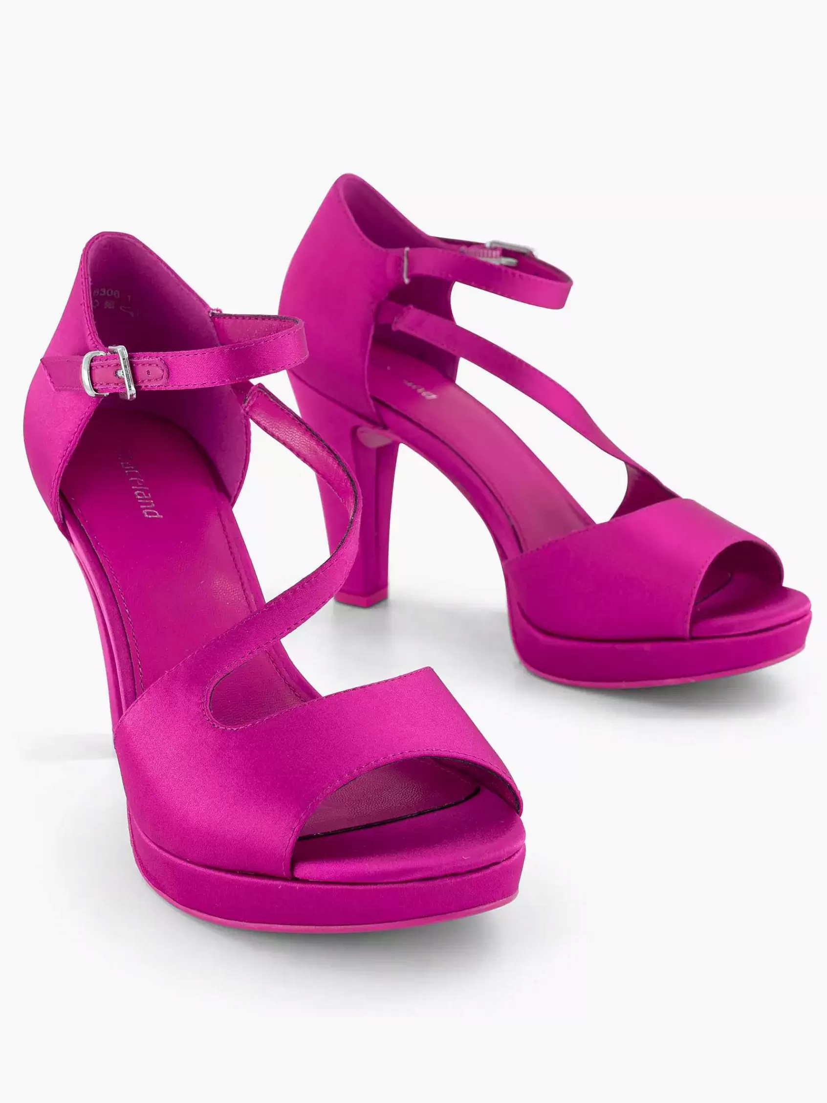 Dames Graceland Pumps-Roze Pump Satijn