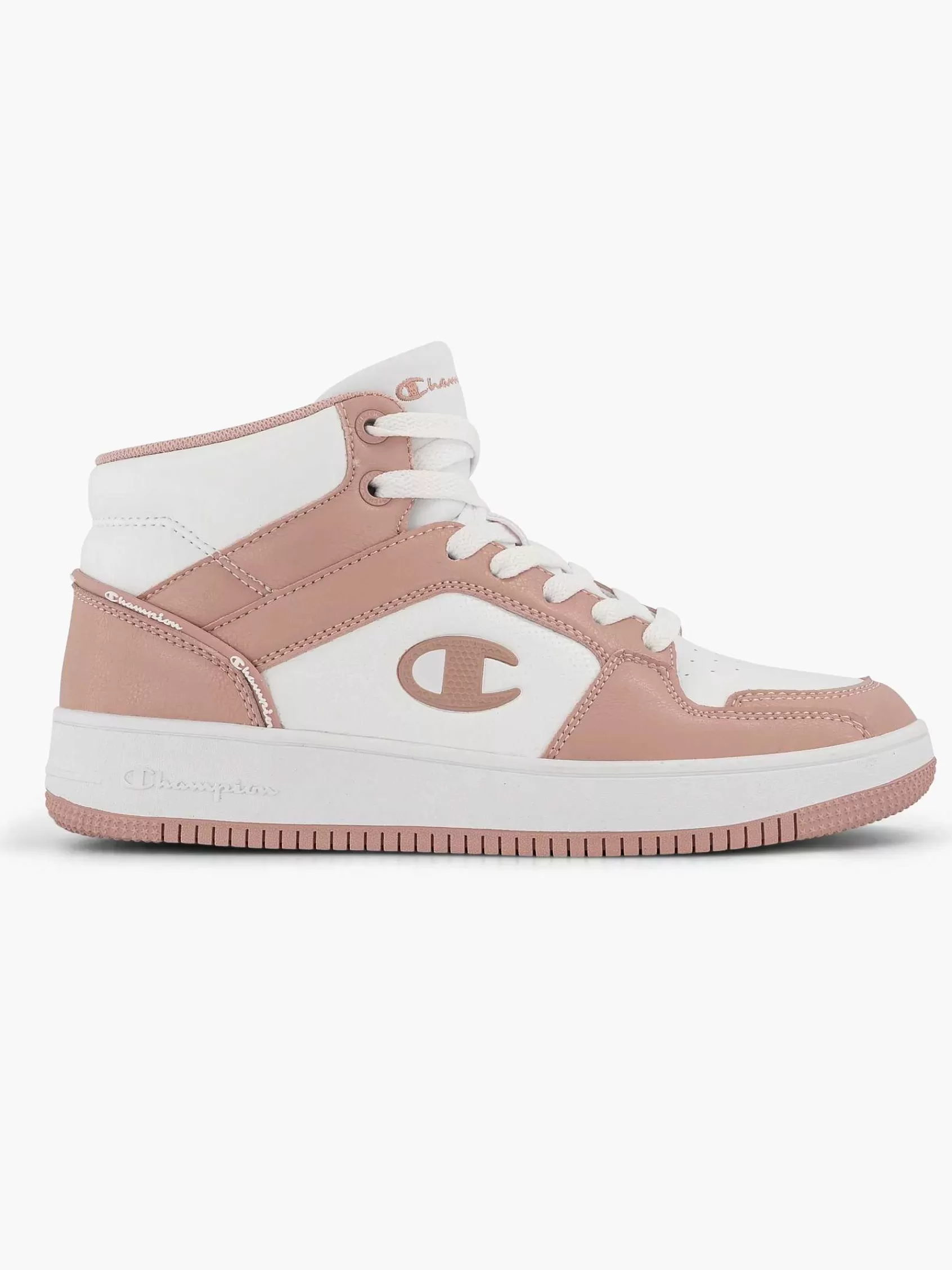 Dames Champion Sneakers-Roze Rebound 2.0 Mid