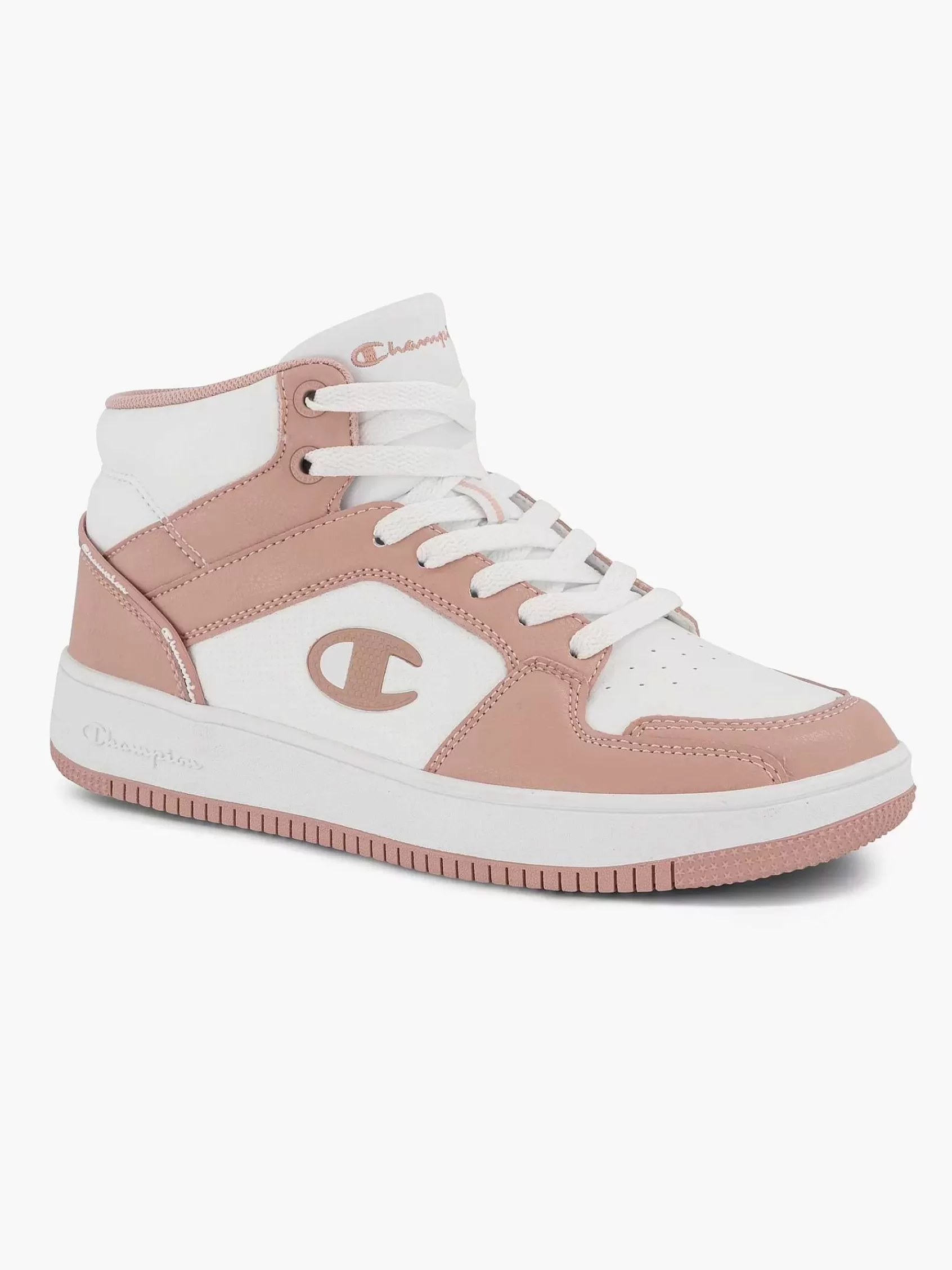 Dames Champion Sneakers-Roze Rebound 2.0 Mid