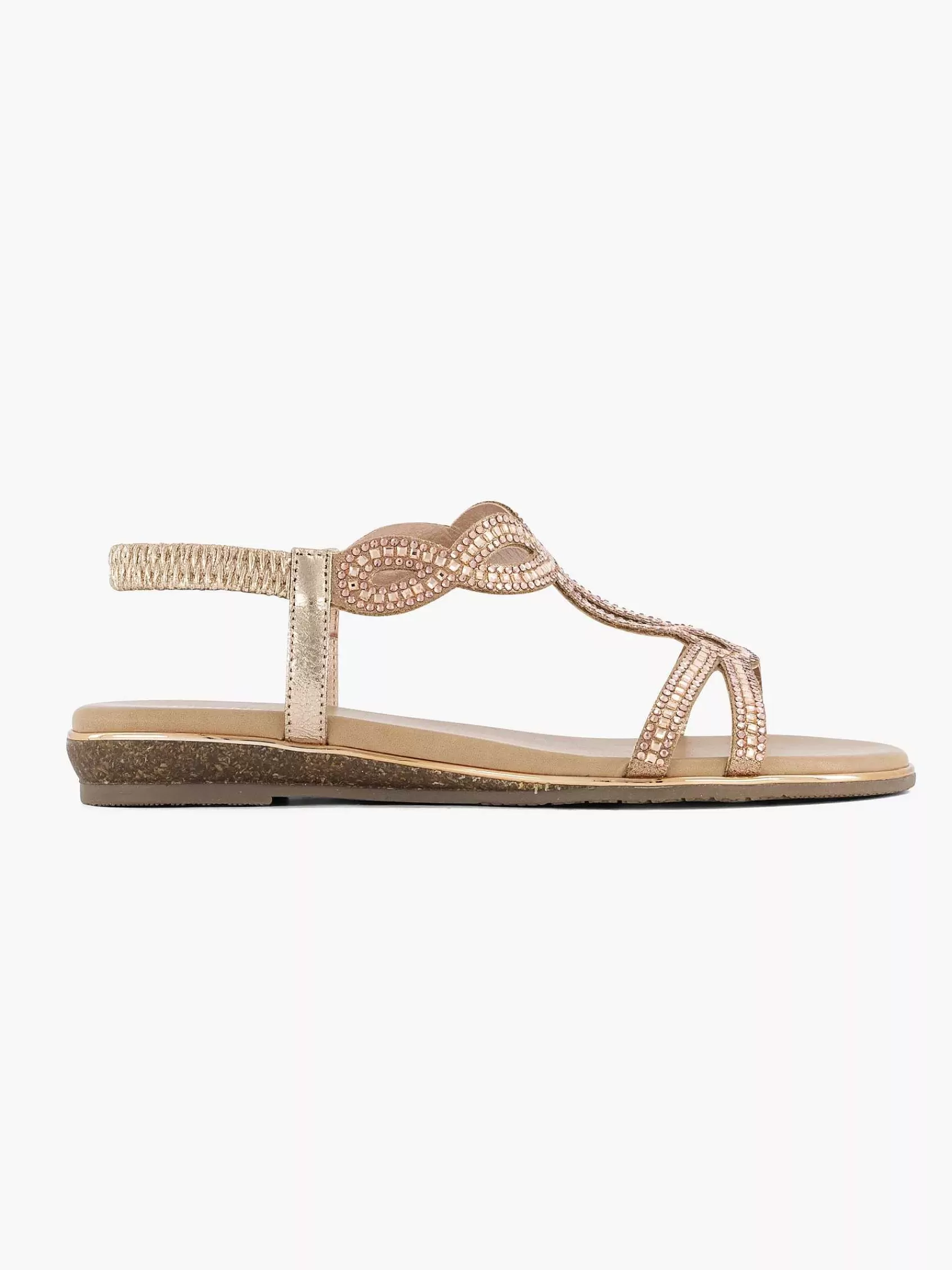 Dames Graceland Sandalen-Roze Sandaal