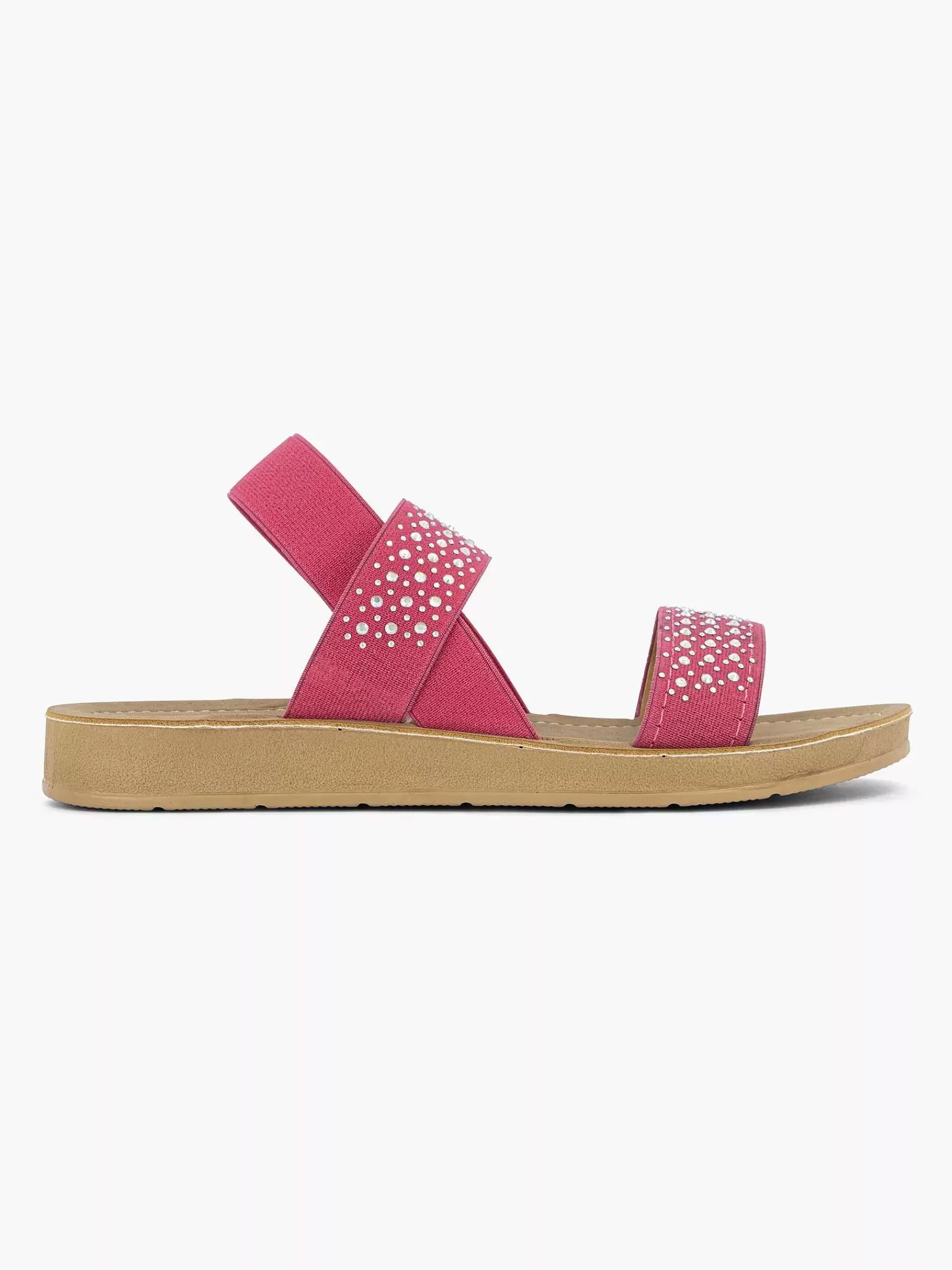 Dames Graceland Sandalen-Roze Sandaal