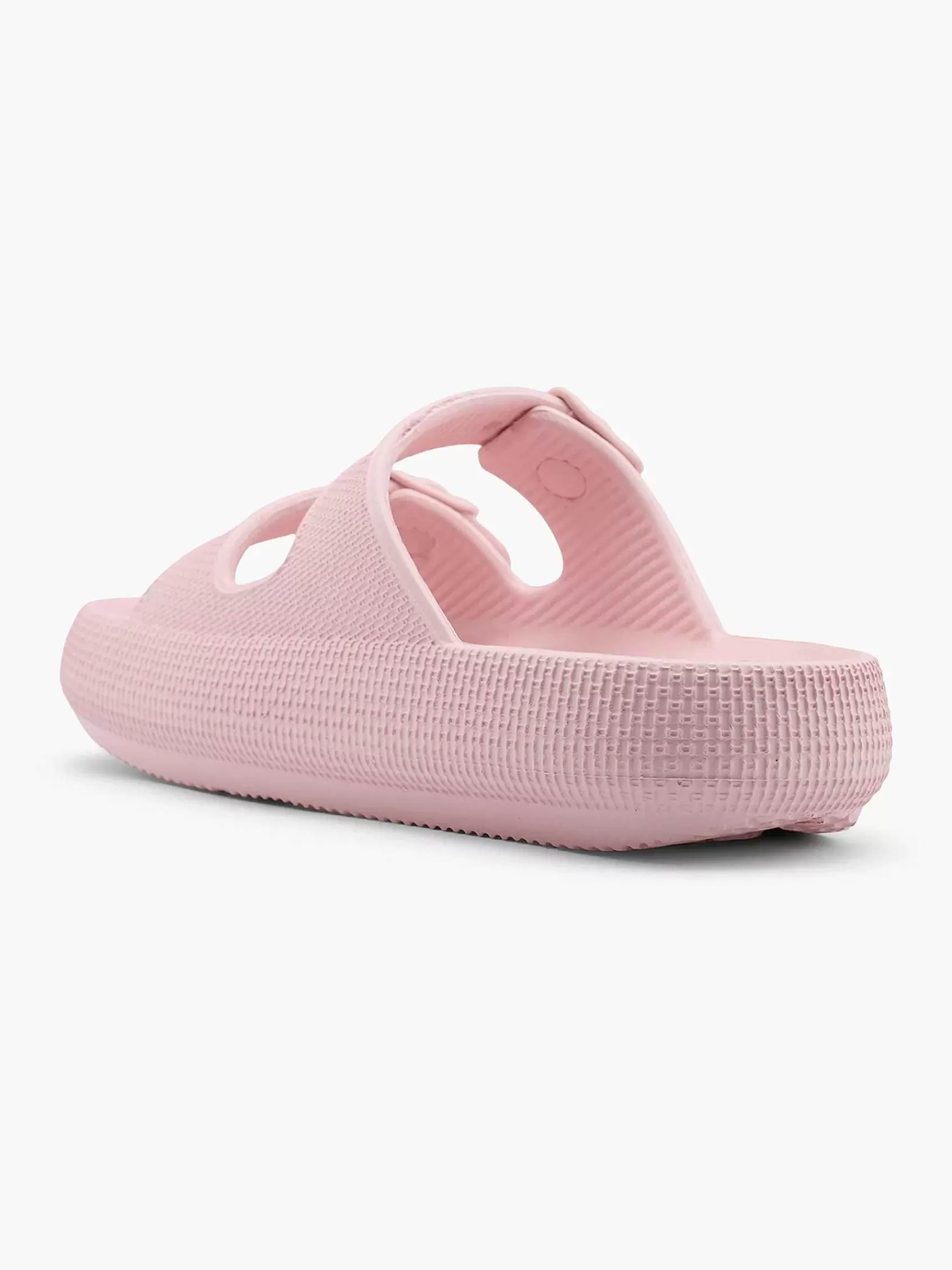 Dames Blue Fin Slippers-Roze Slipper