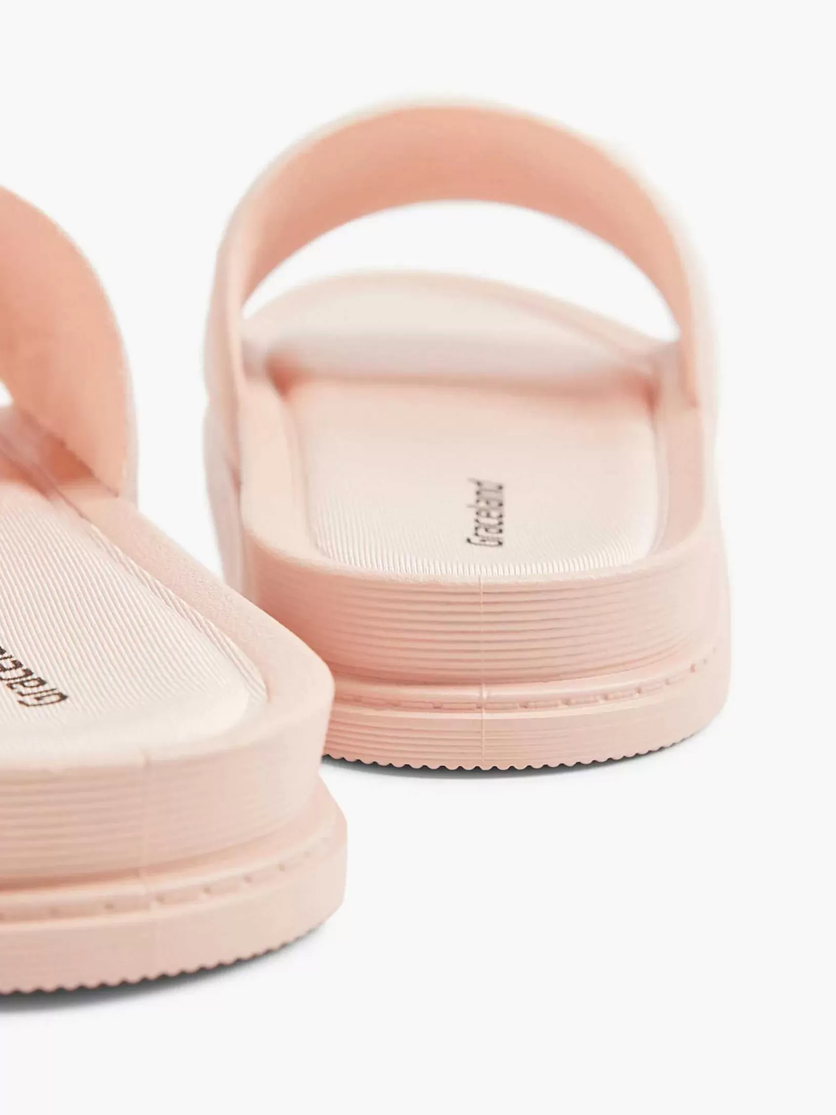 Dames Oxmox Slippers-Roze Slipper Doorgestikt