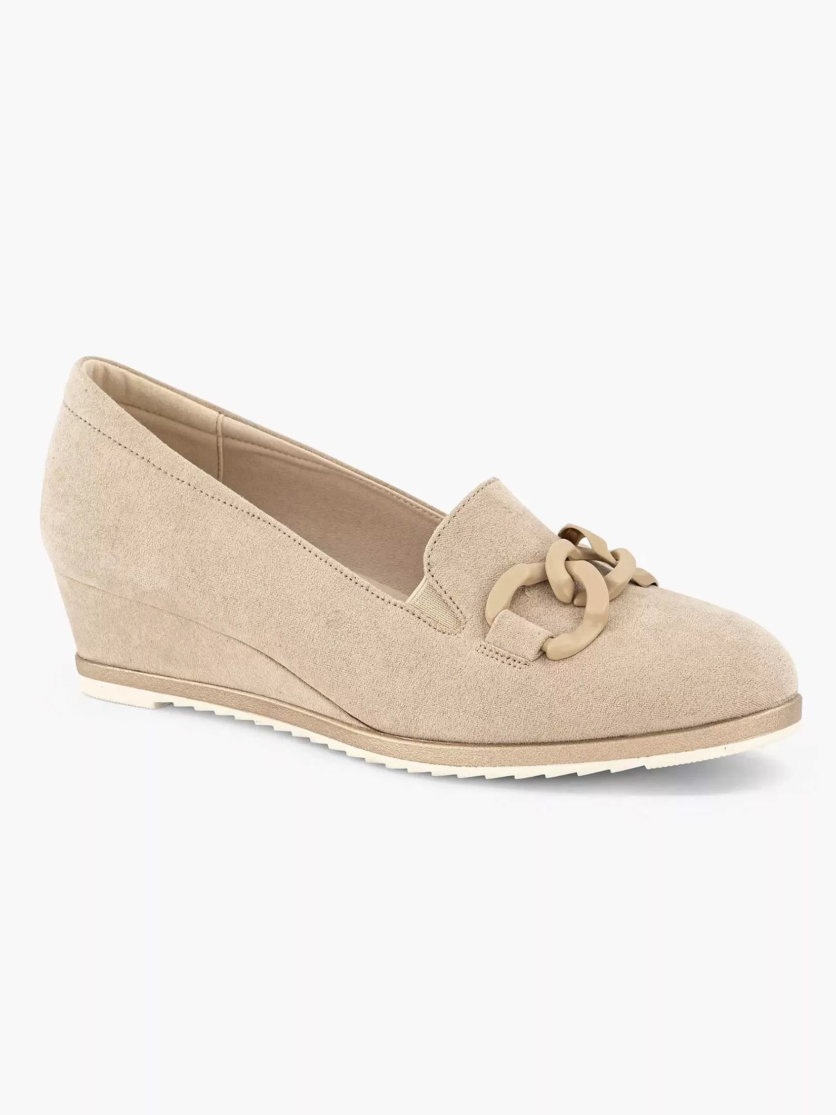 Dames Graceland Pumps-Taupe Pump Sleehak