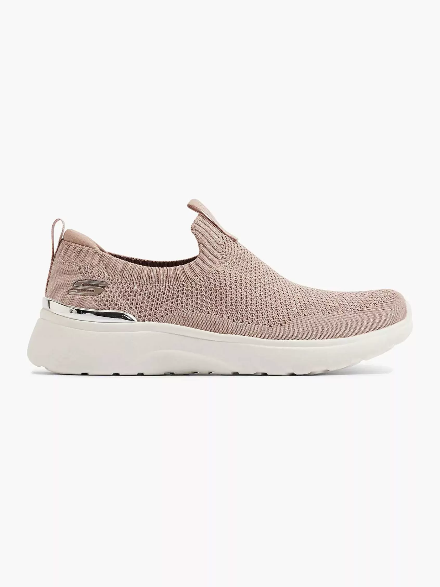 Dames Skechers Instappers-Taupe Roseate - Symptomatic