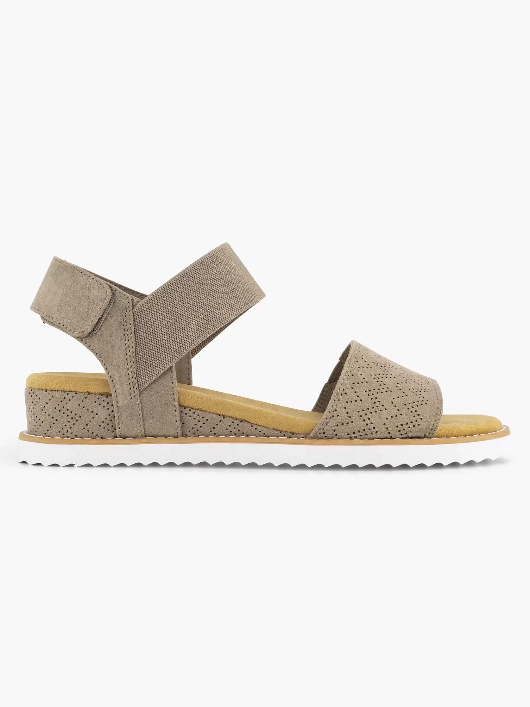 Dames Skechers Sandalen-Taupe Sandaal