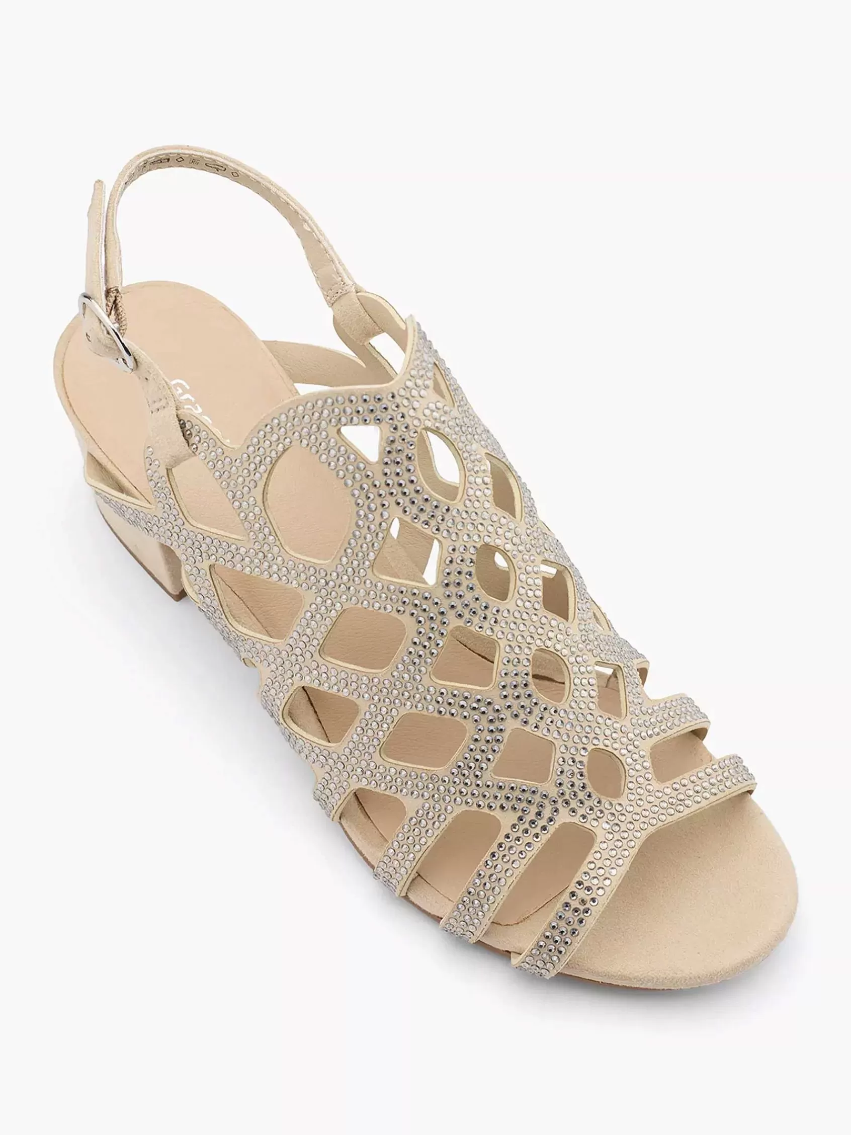 Dames Graceland Sandalen-Taupe Sandalette