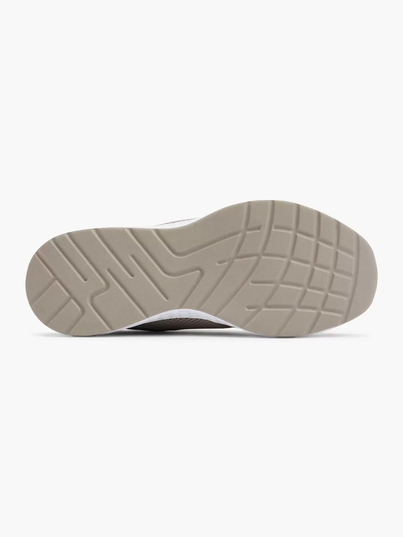 Dames Bench Sneakers-Taupe Sneaker Memory Foam