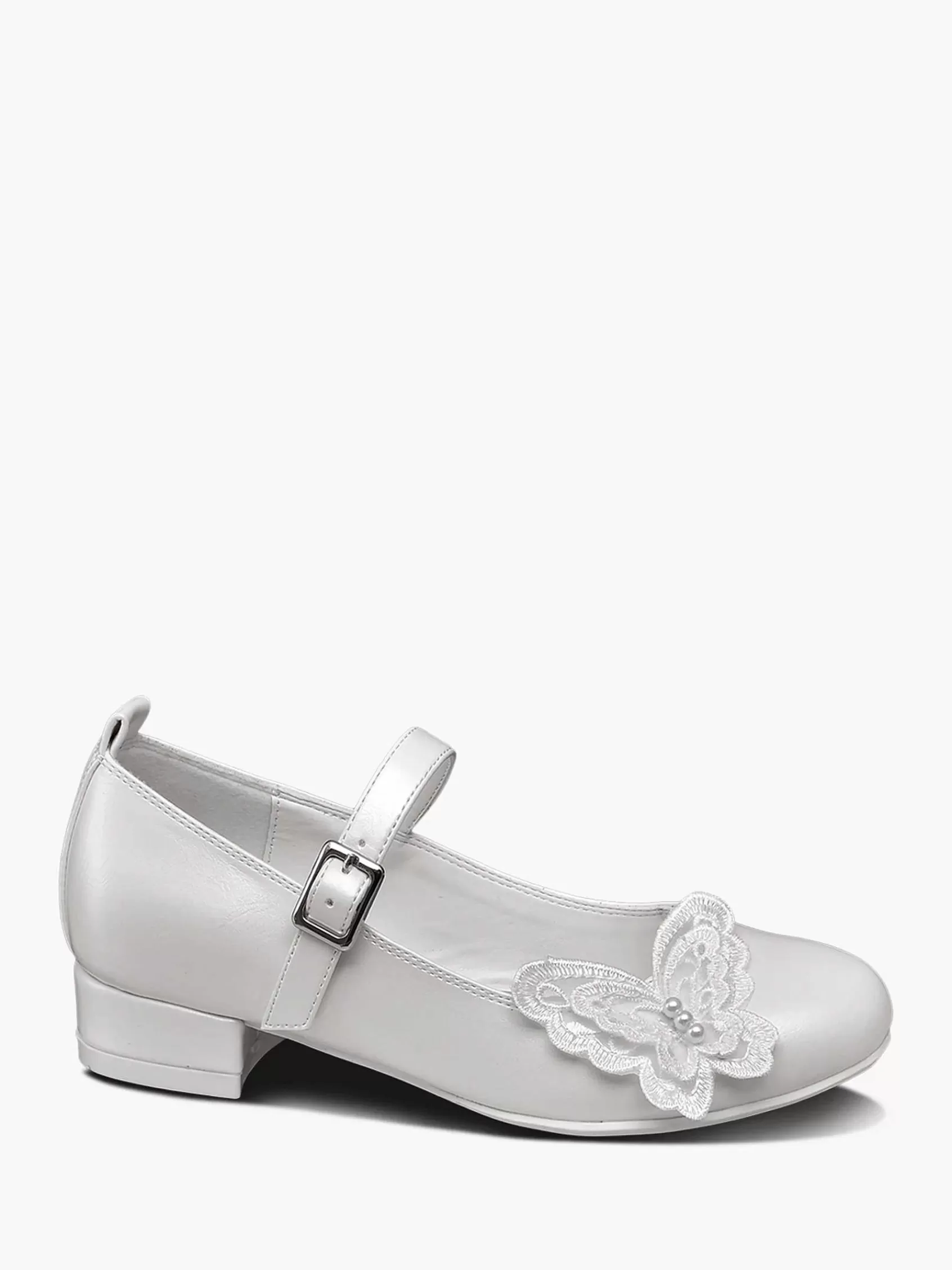 Kinderen Graceland Babyschoenen-Witte Ballerina Vlinder