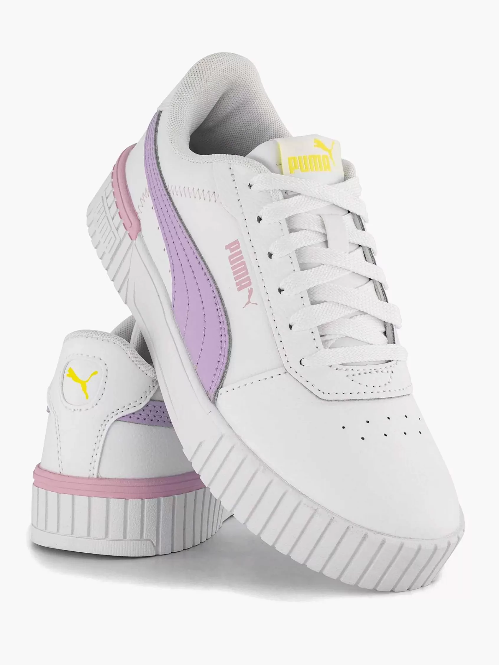 Dames Puma Sneakers-Witte Carina 2.0