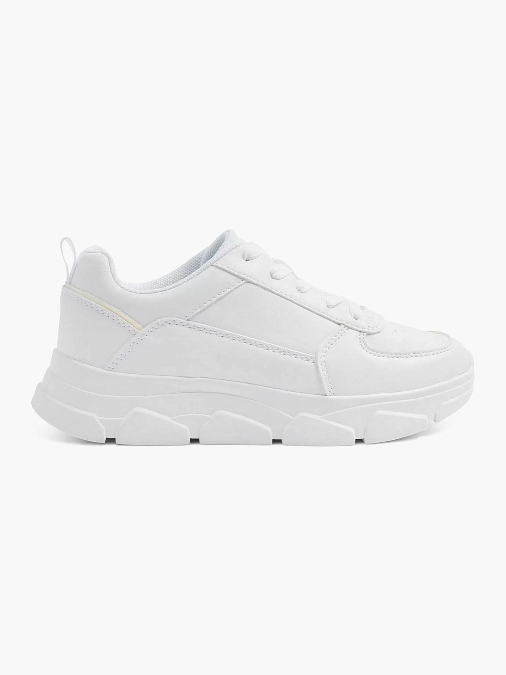 Dames Graceland Sneakers-Witte Chunky Sneaker