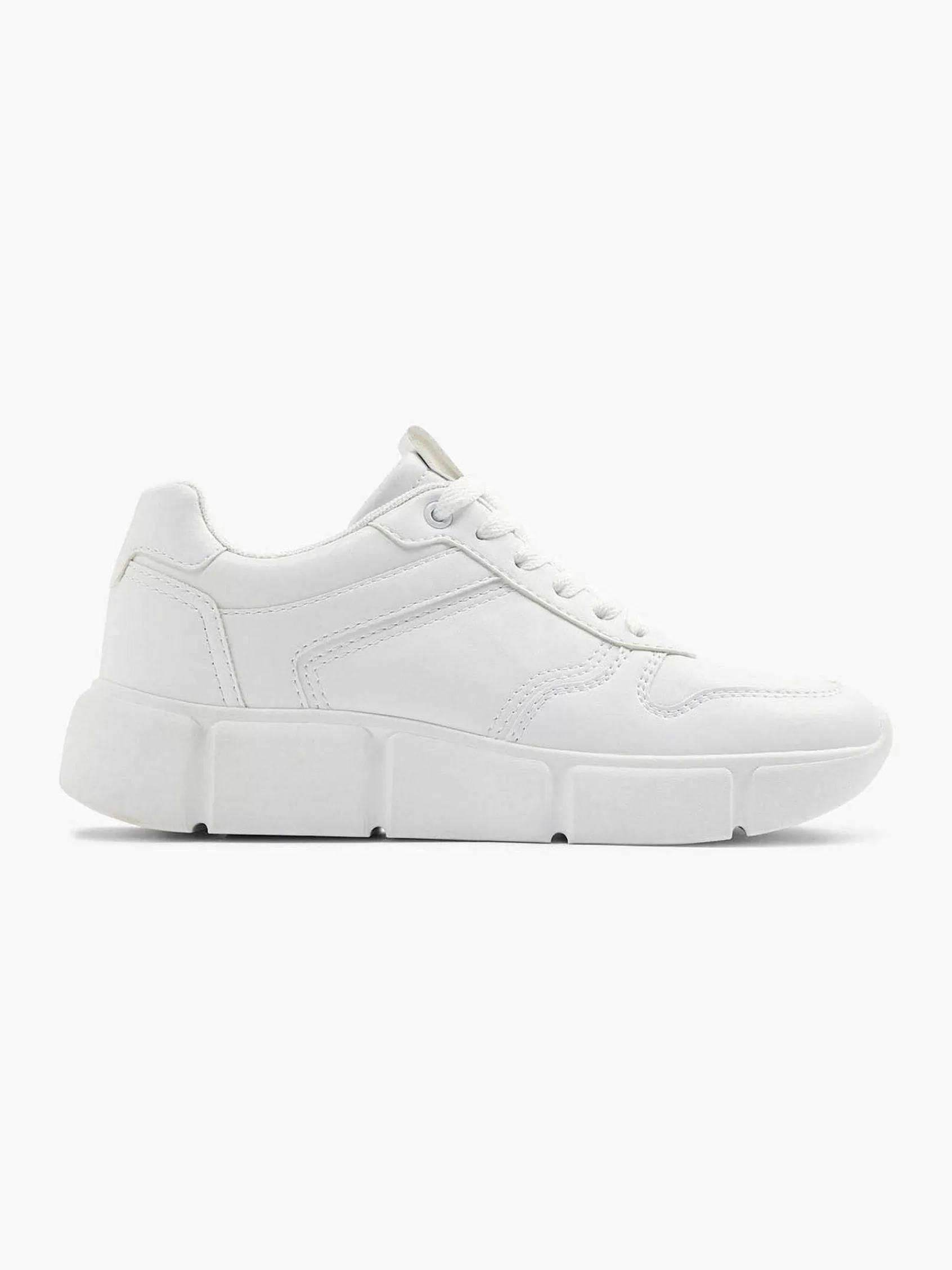 Dames Graceland Sneakers-Witte Chunky Sneaker