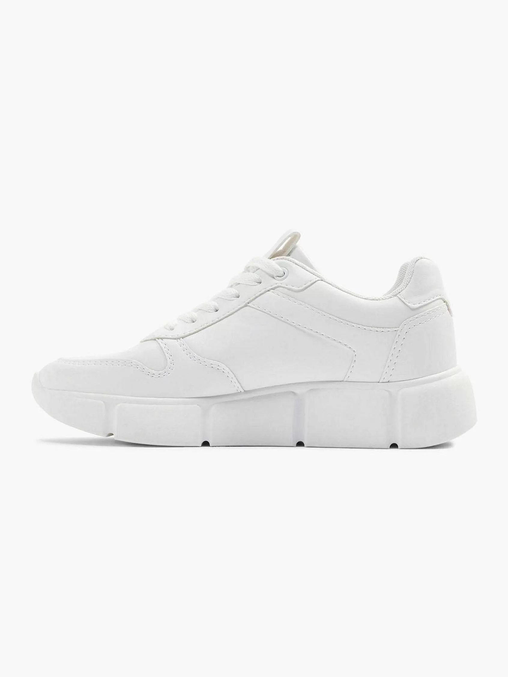 Dames Graceland Sneakers-Witte Chunky Sneaker