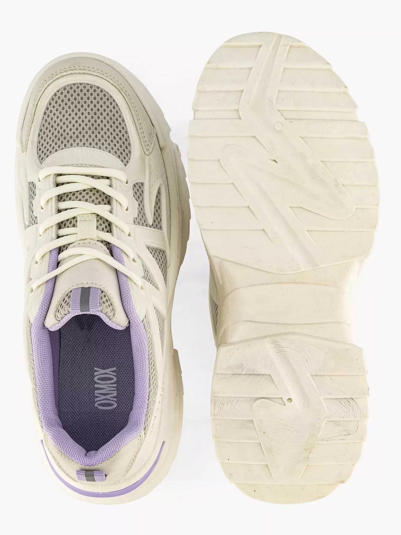 Dames Oxmox Sneakers-Witte Chunky Sneaker