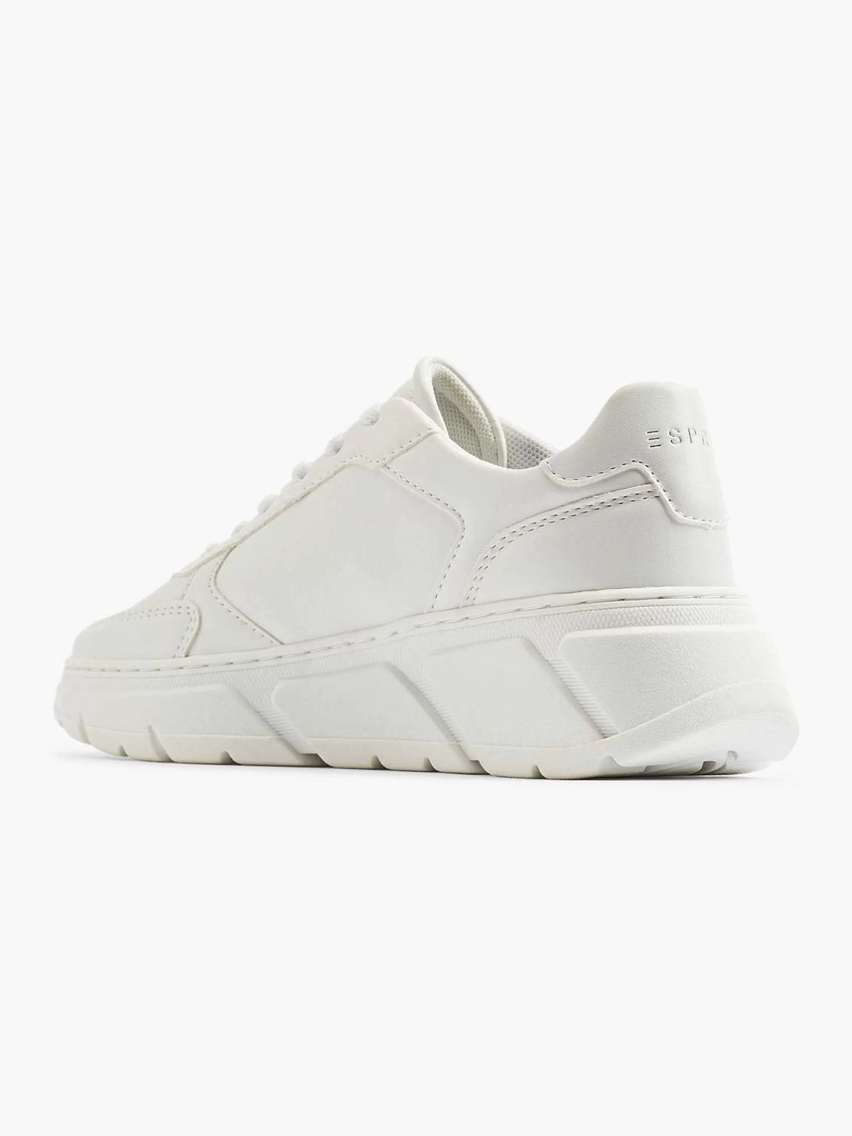 Dames Esprit Sneakers-Witte Chunky Sneaker