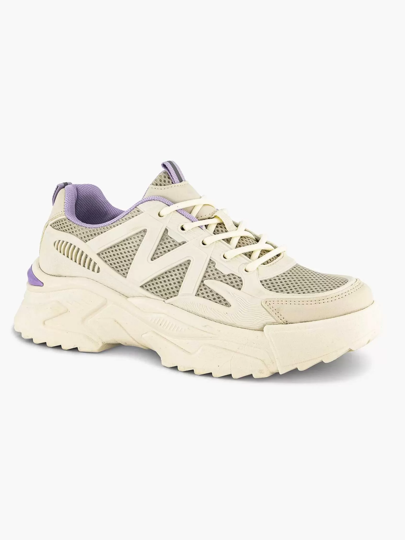 Dames Oxmox Sneakers-Witte Chunky Sneaker