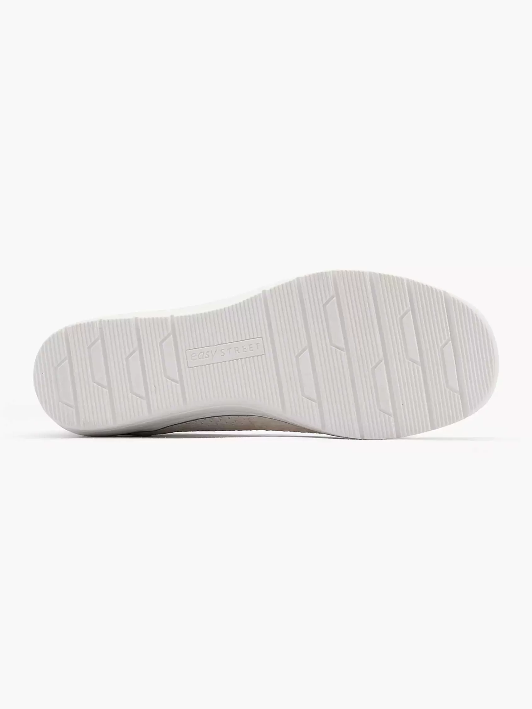 Dames Easy Street Comfort Schoenen-Witte Comfort Instapper