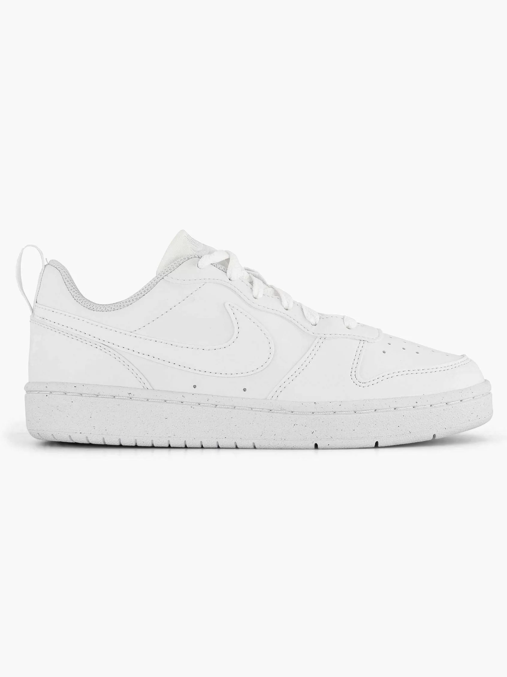 Kinderen Nike Jongensschoenen-Witte Court Borough Low Recraft