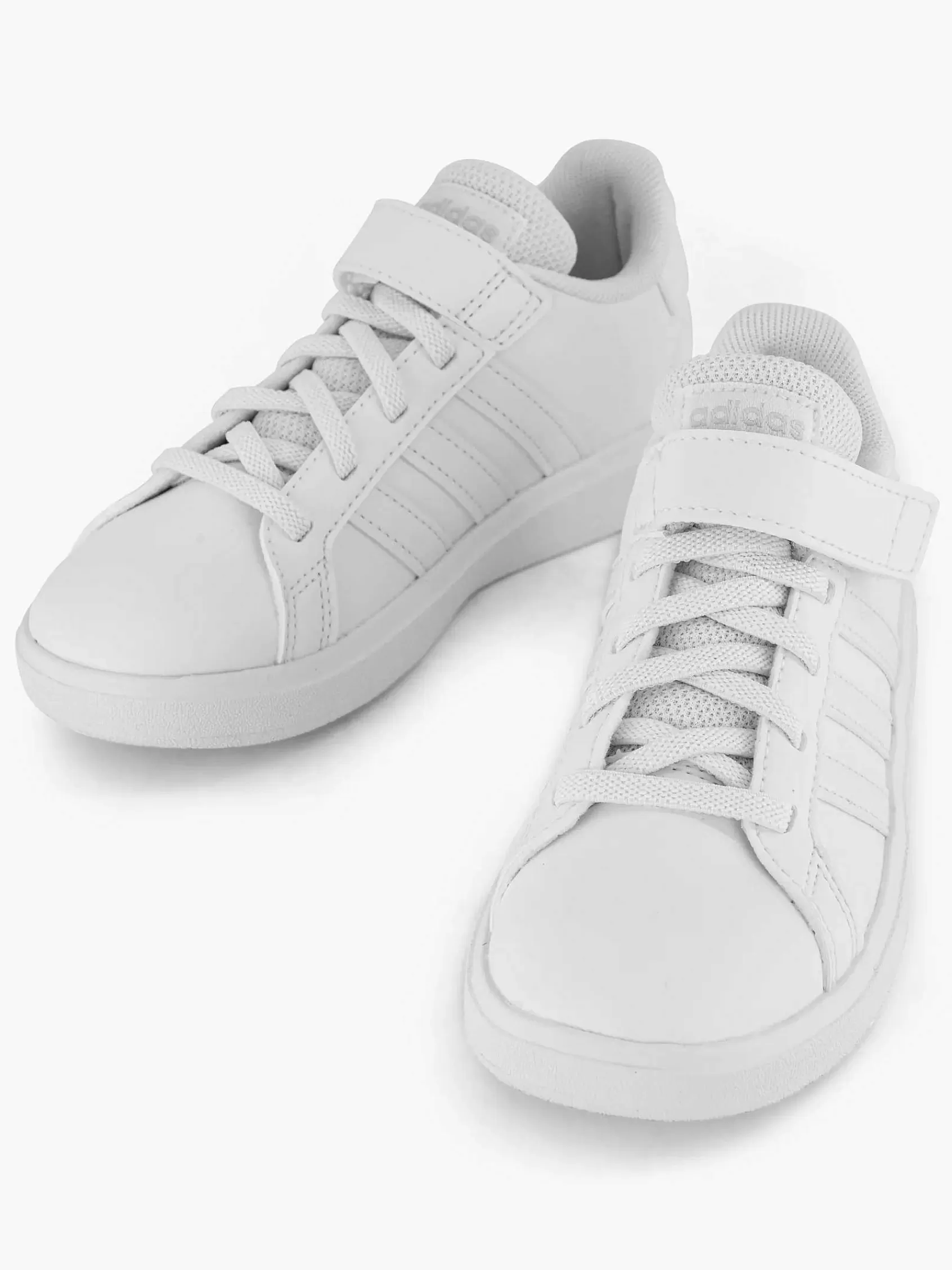 Kinderen adidas Babyschoenen-Witte Grand Court 2.0 El K