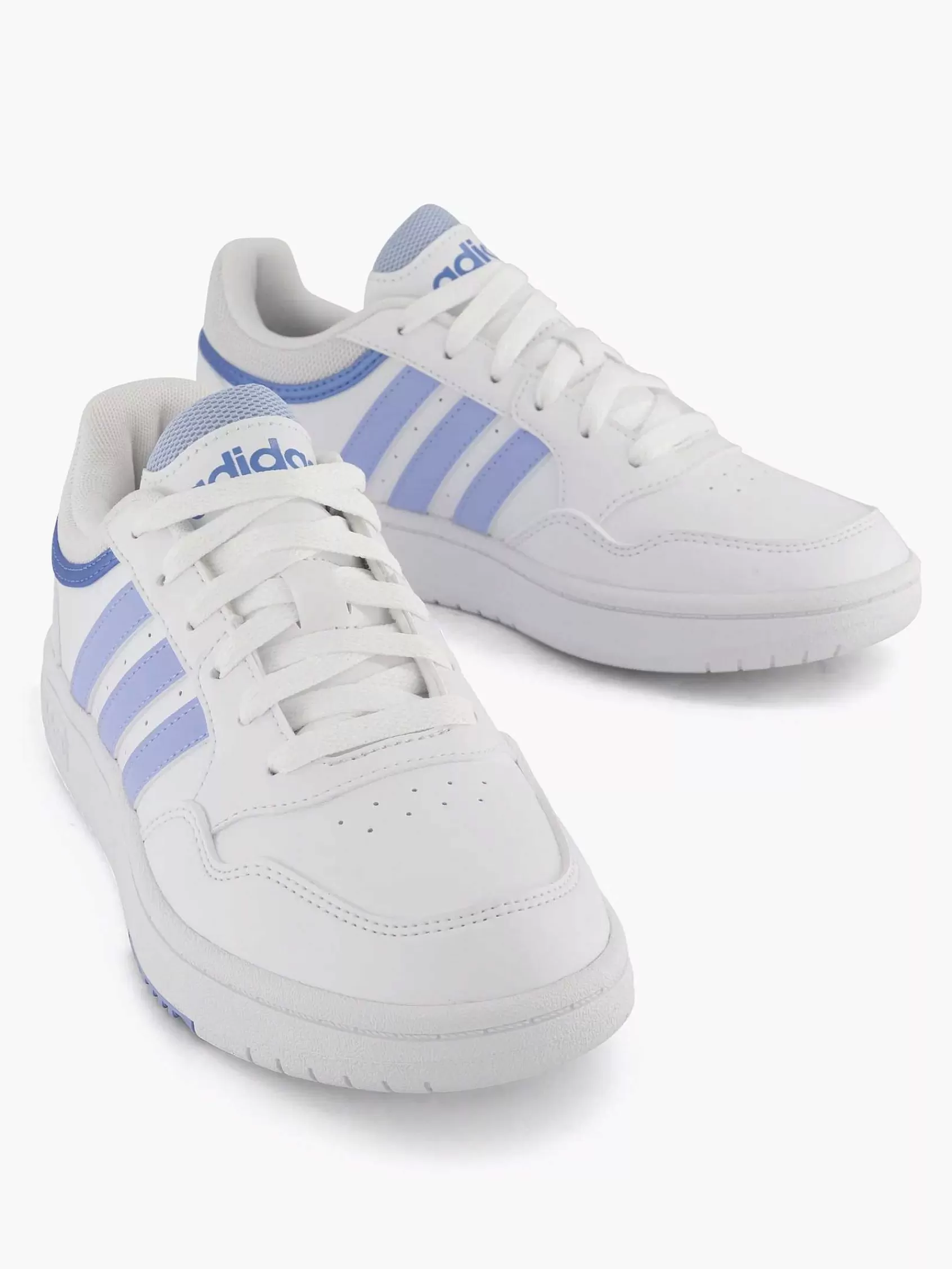 Dames adidas Sneakers-Witte Hoops 3.0