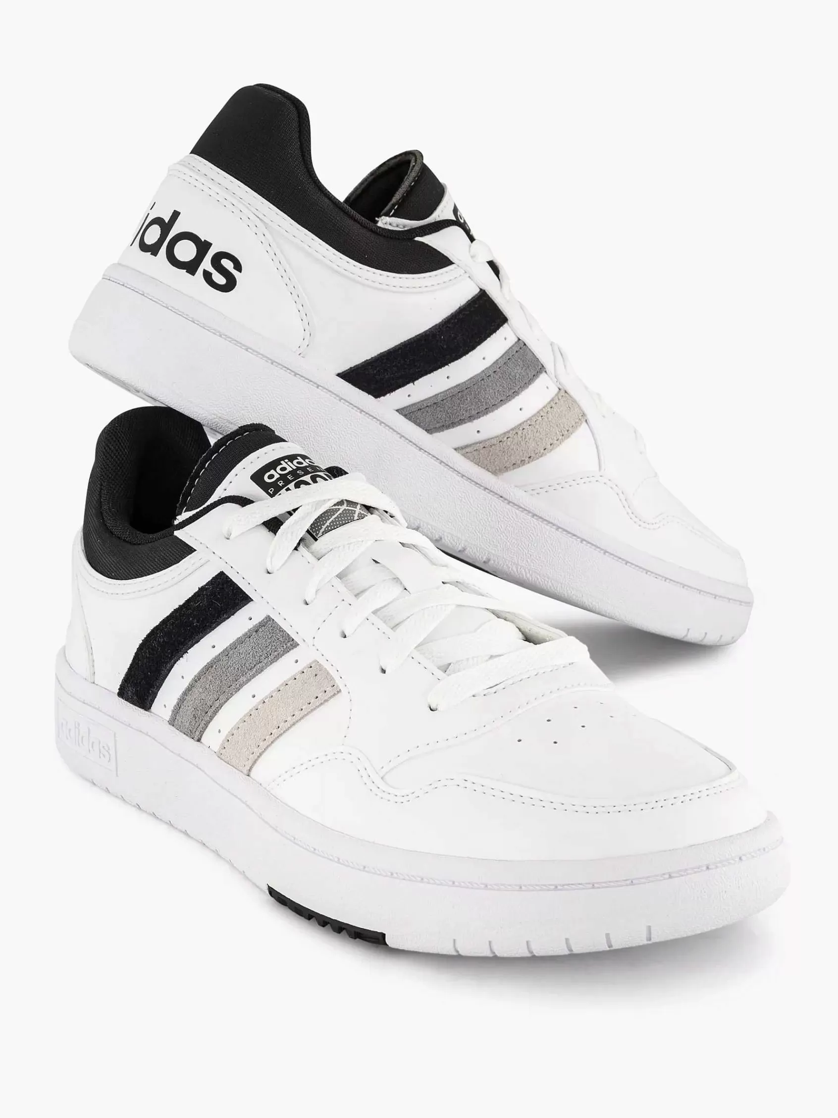 Heren adidas Sneakers-Witte Hoops 3.0