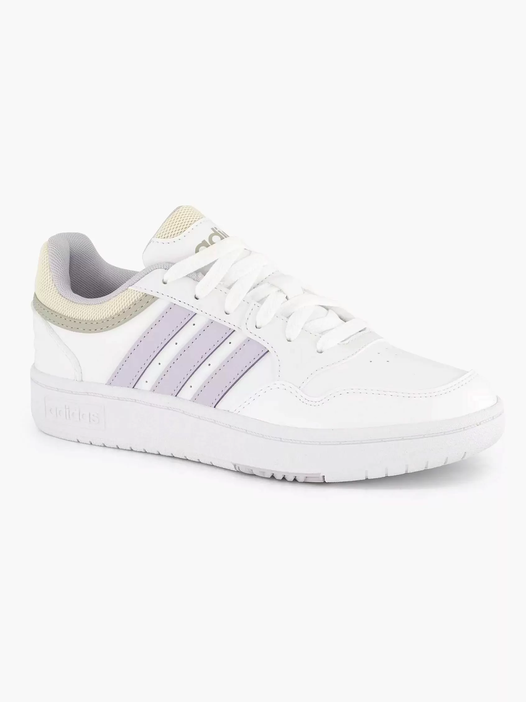 Dames adidas Sneakers-Witte Hoops 3.0