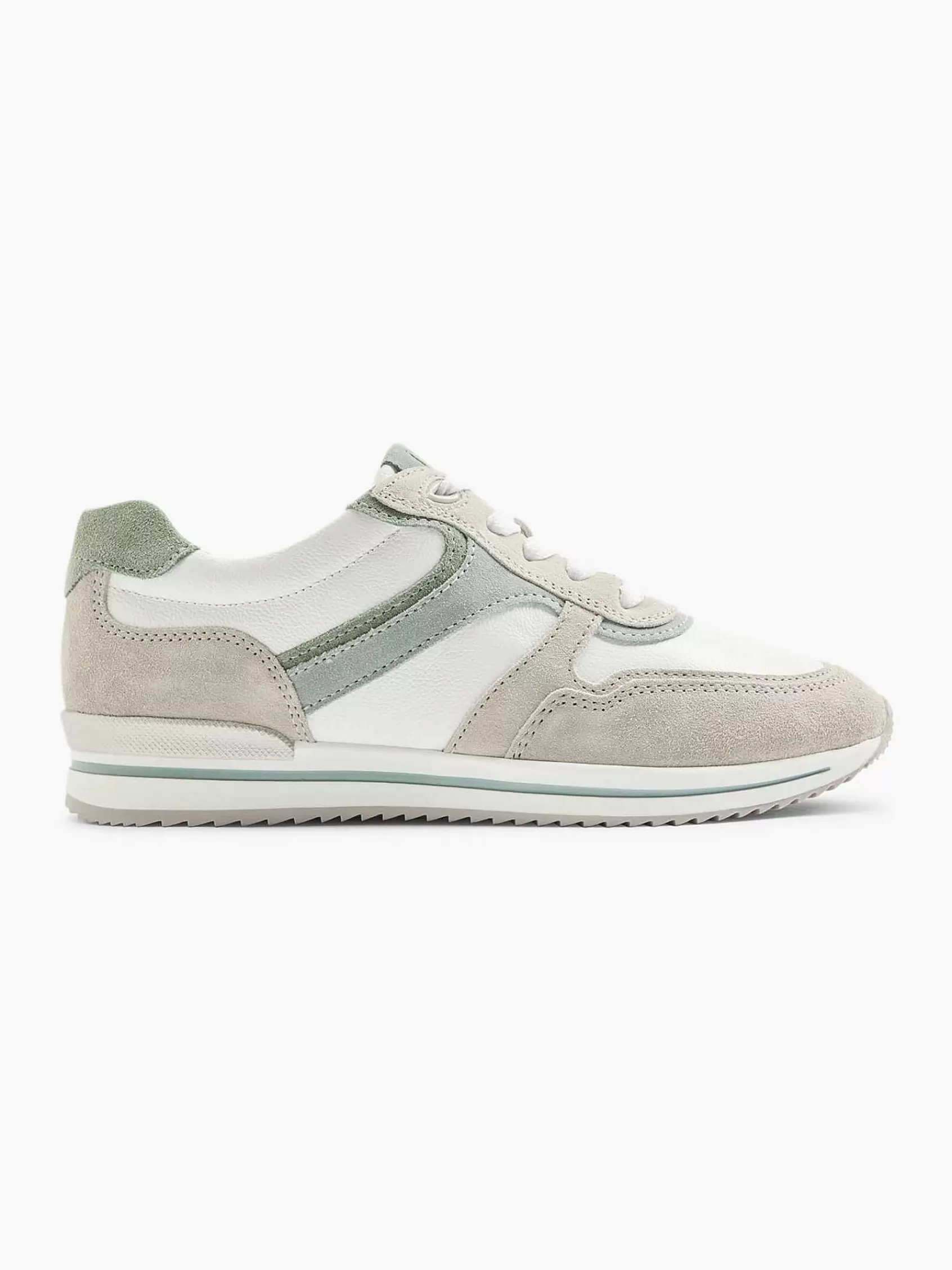 Dames Medicus Comfort Schoenen-Witte Leren Comfort Sneaker