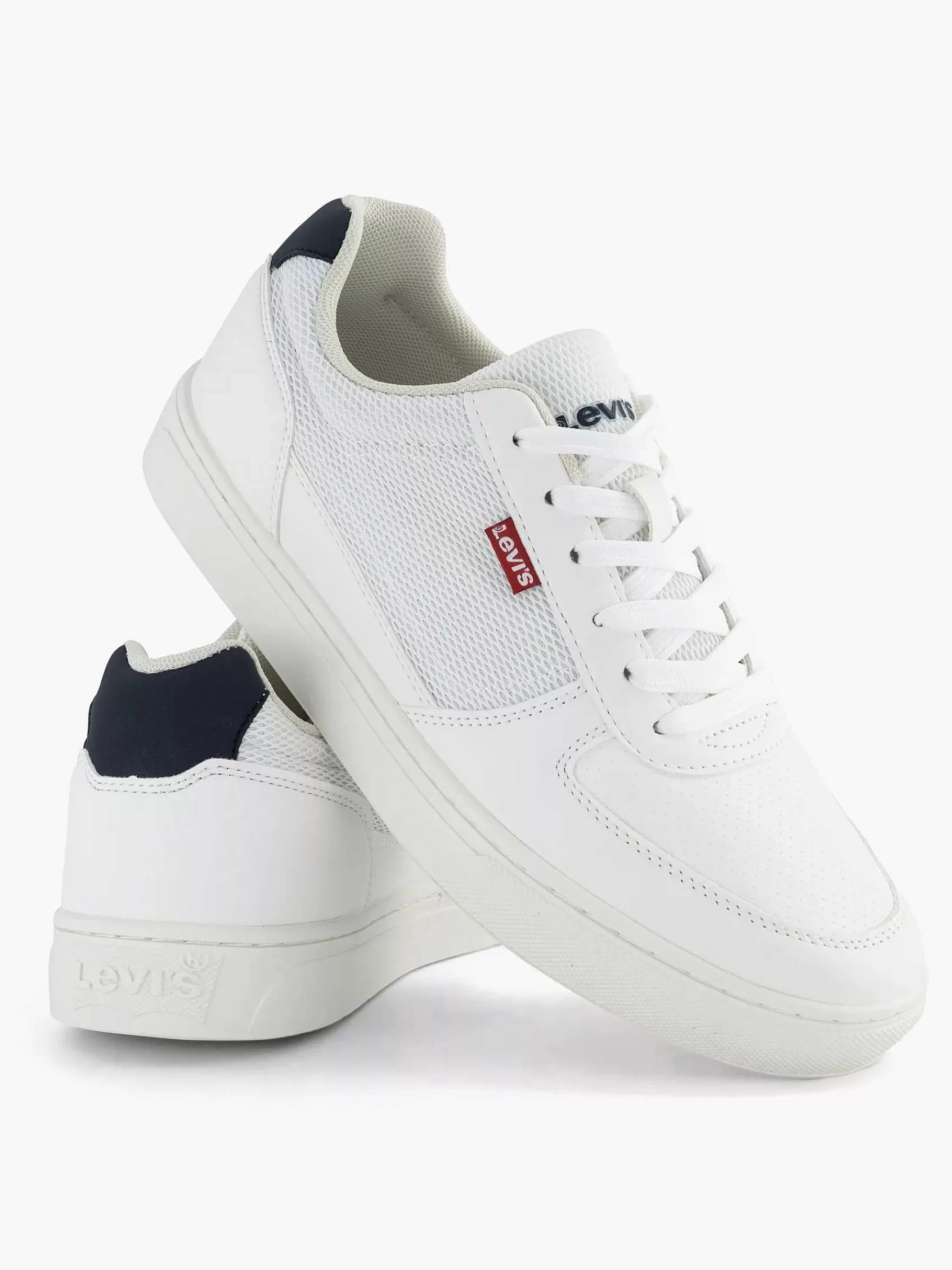 Heren Levis Sneakers-Witte Liam