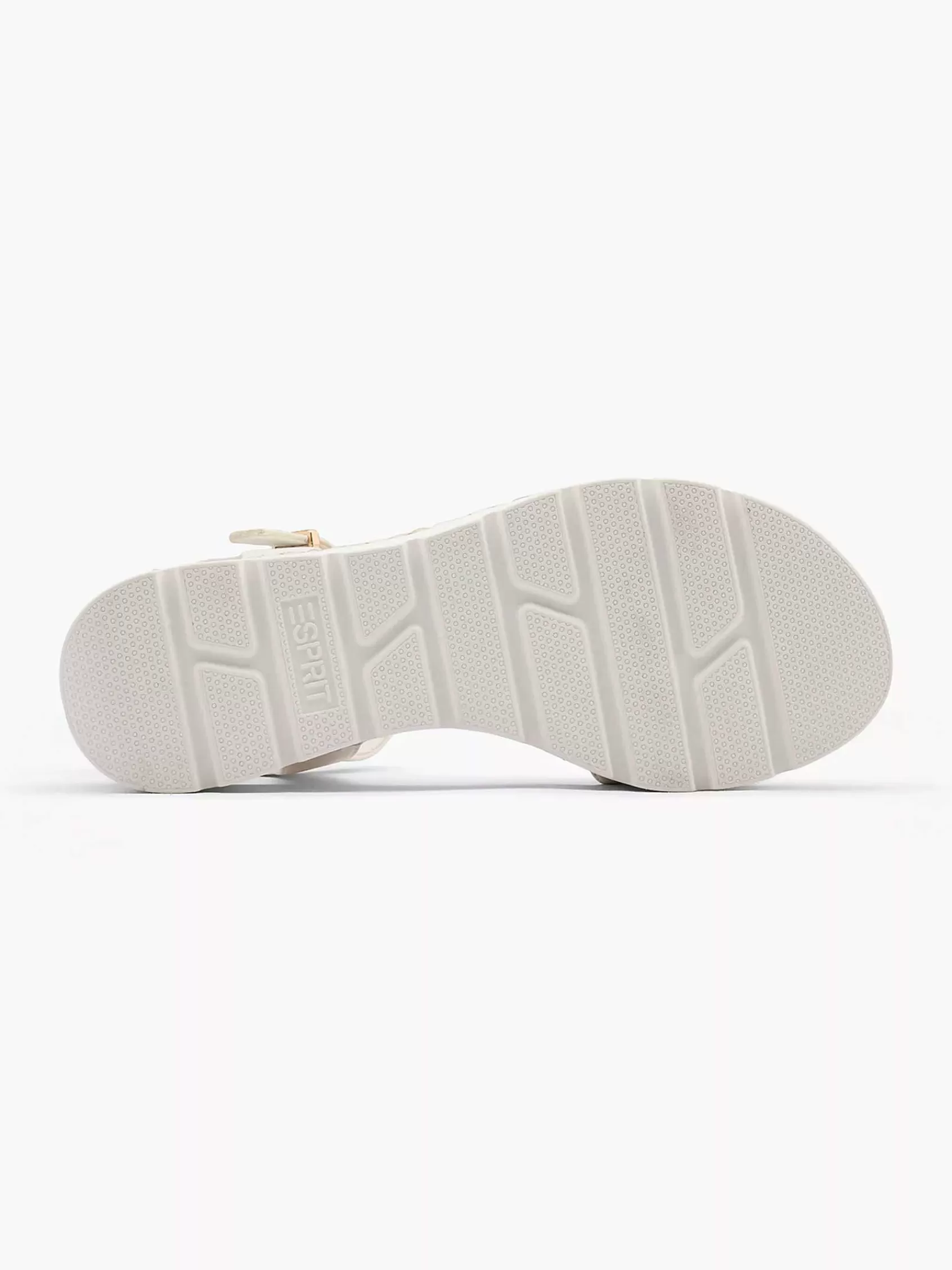 Dames Esprit Sandalen-Witte Platform Sandaal