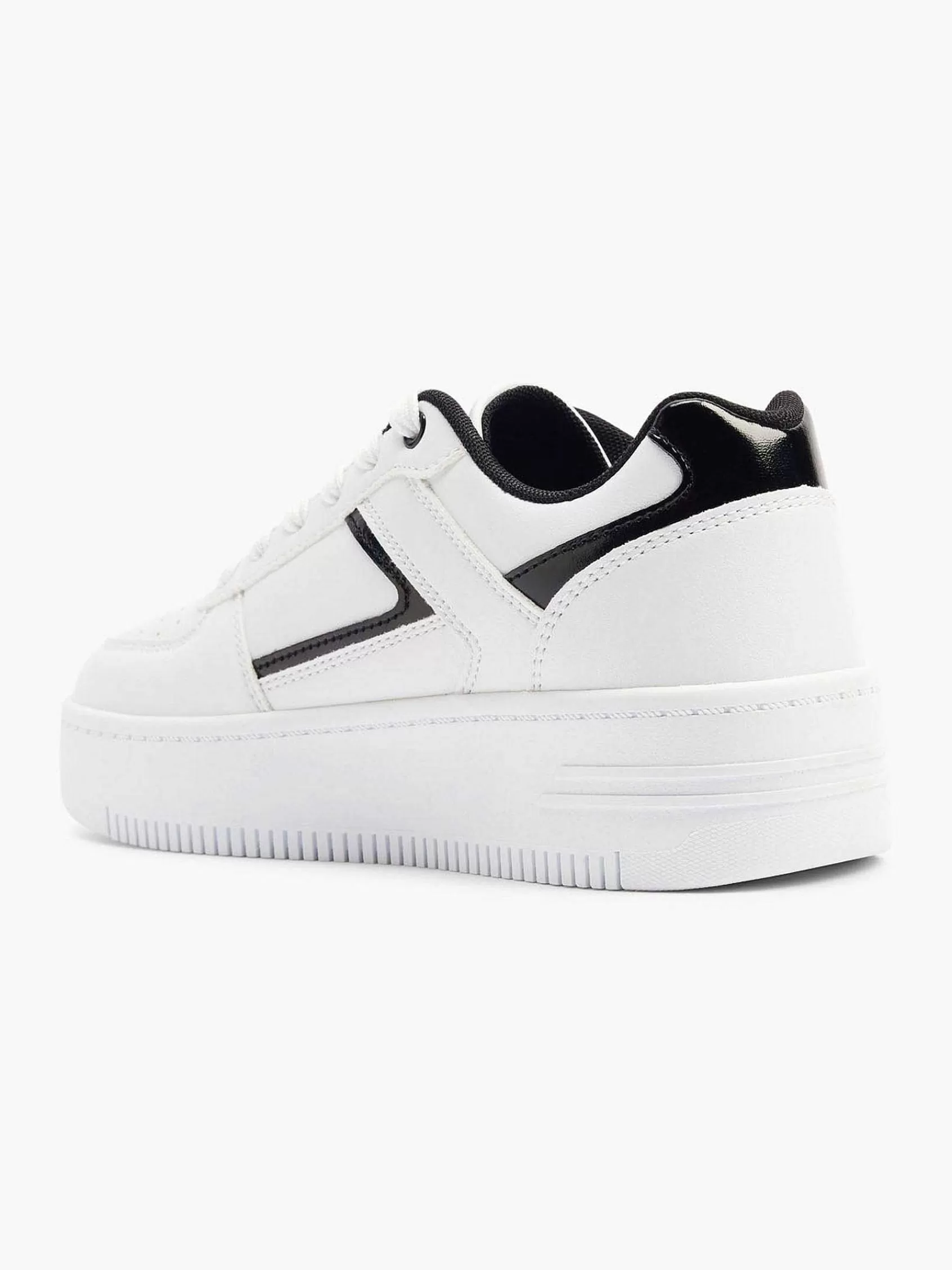 Dames Graceland Sneakers-Witte Platform Sneaker