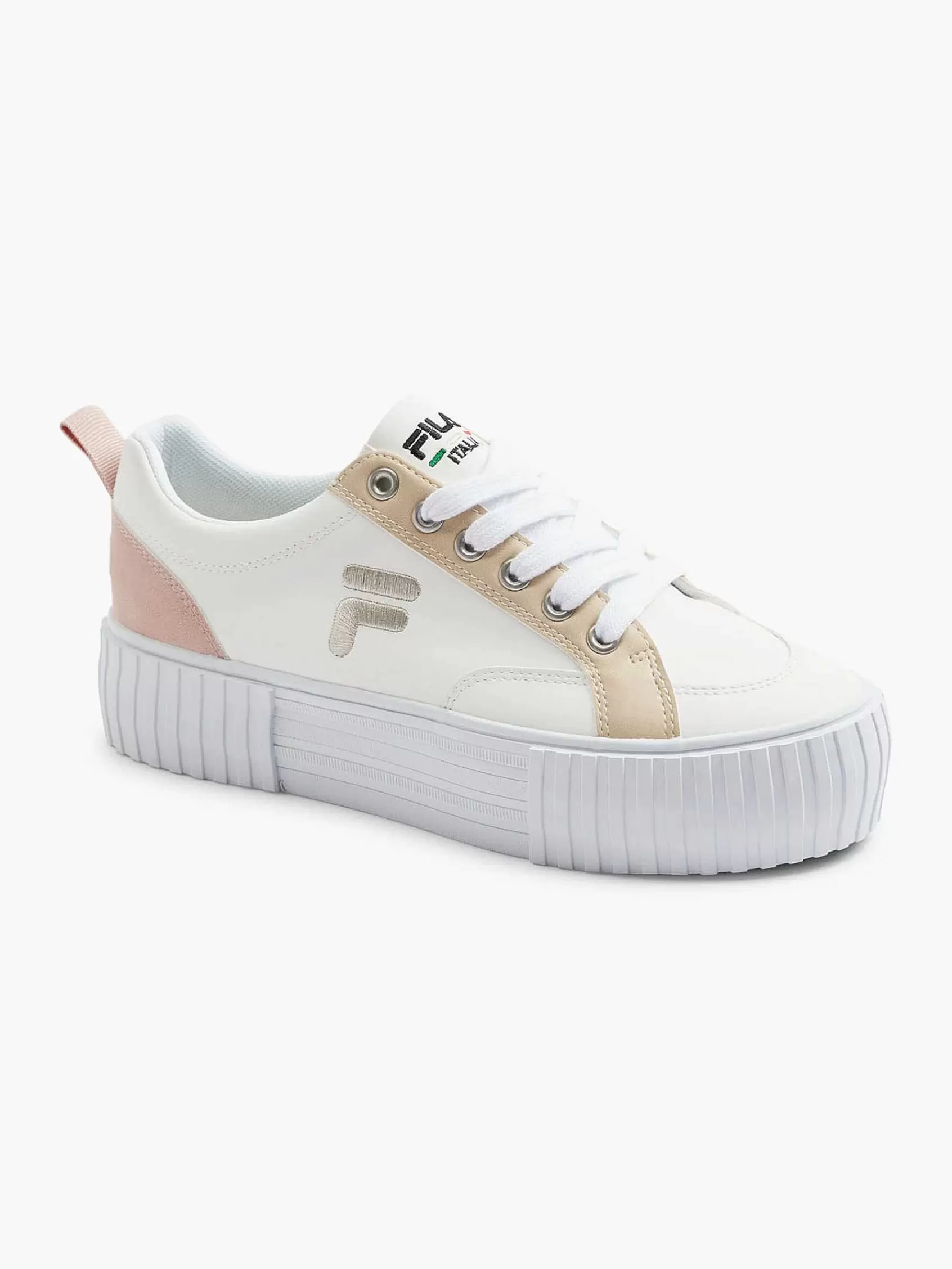 Dames FILA Sneakers-Witte Platform Sneaker