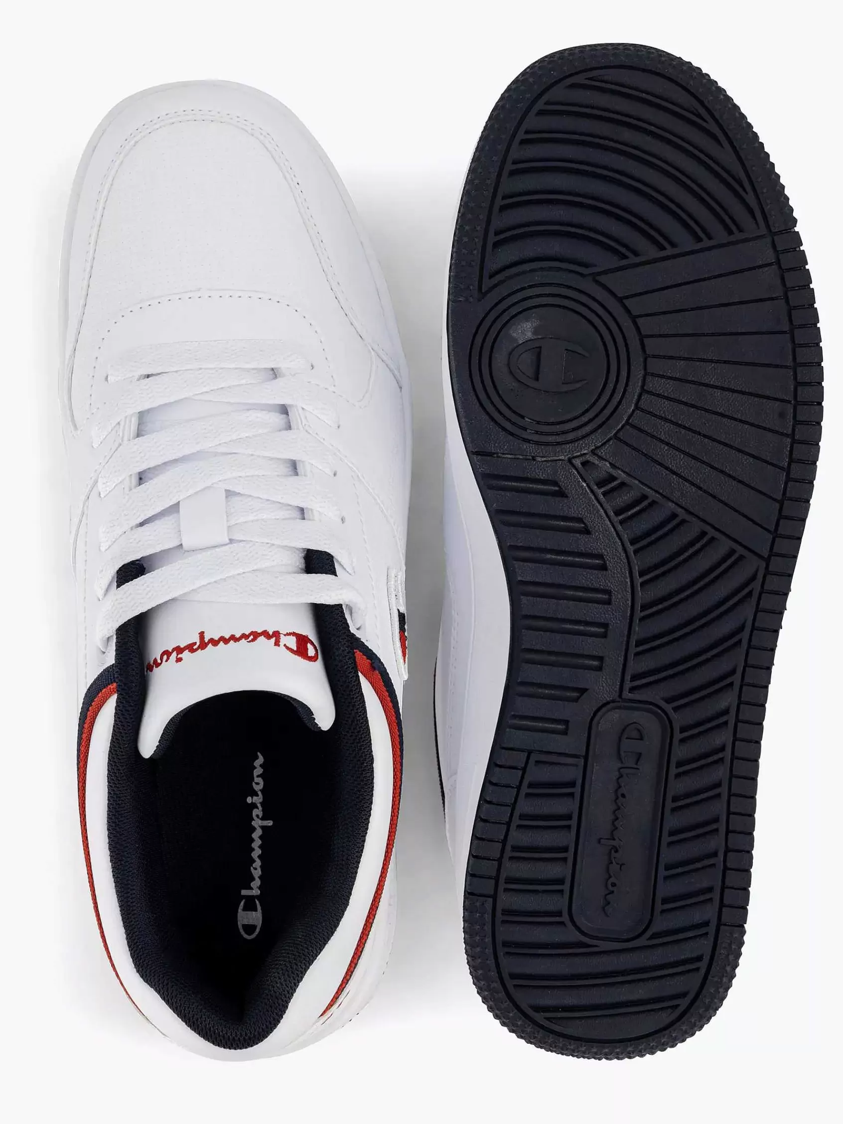 Heren Champion Sneakers-Witte Rebound Low