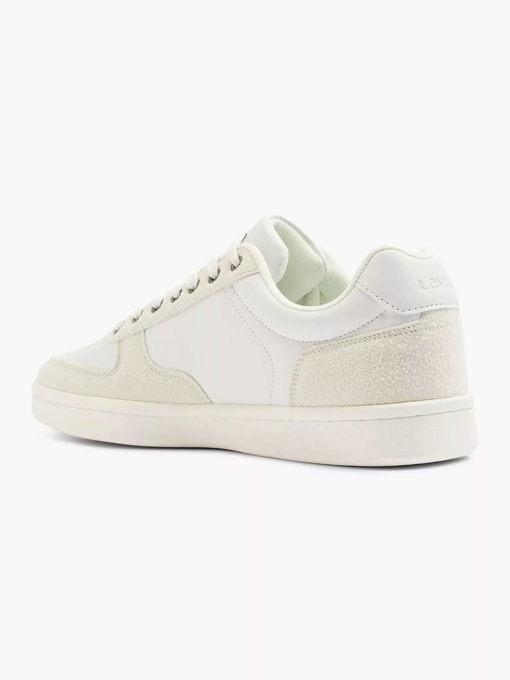 Heren Levis Sneakers-Witte Reece