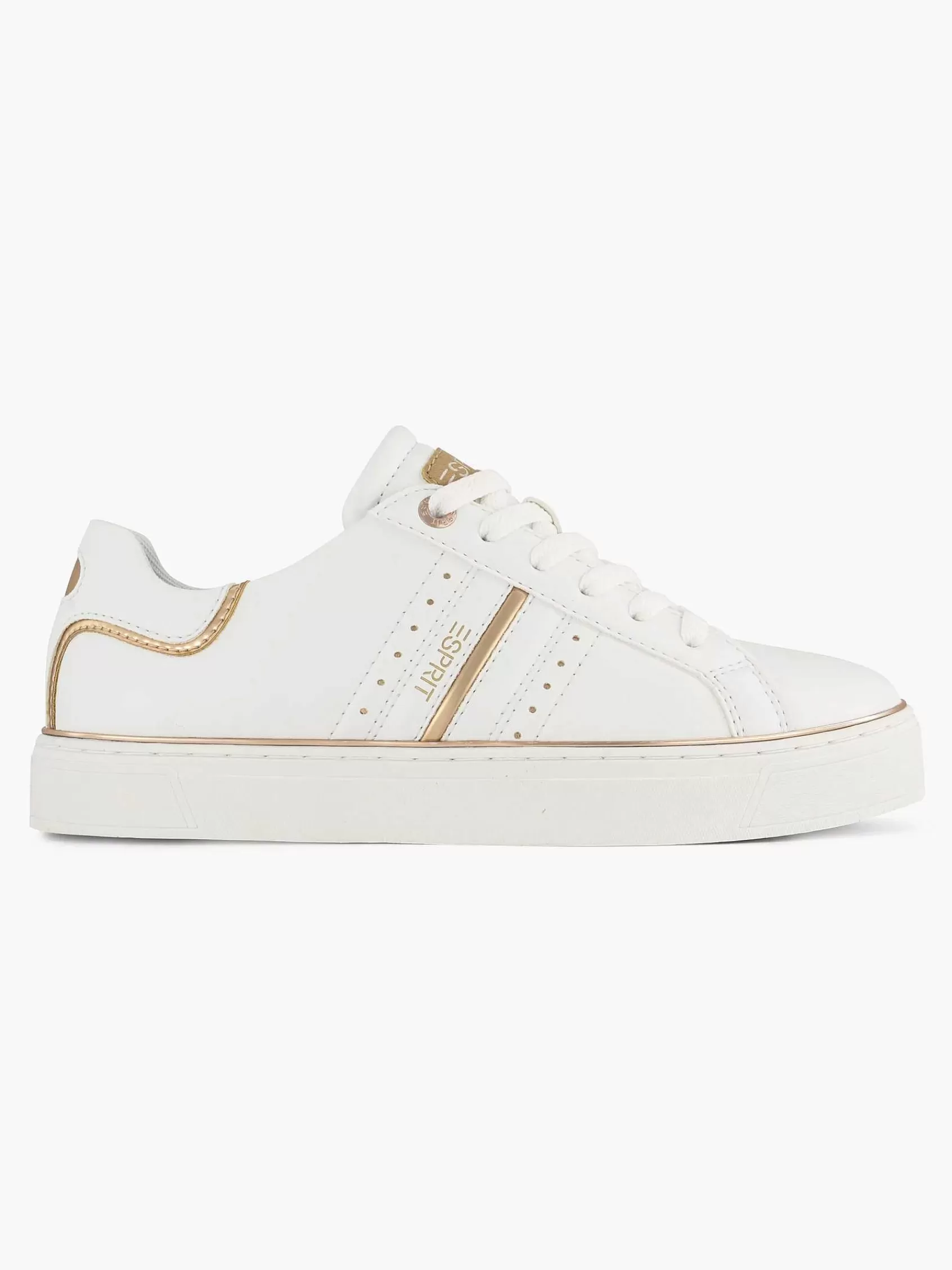 Dames Esprit Sneakers-Witte Sneaker