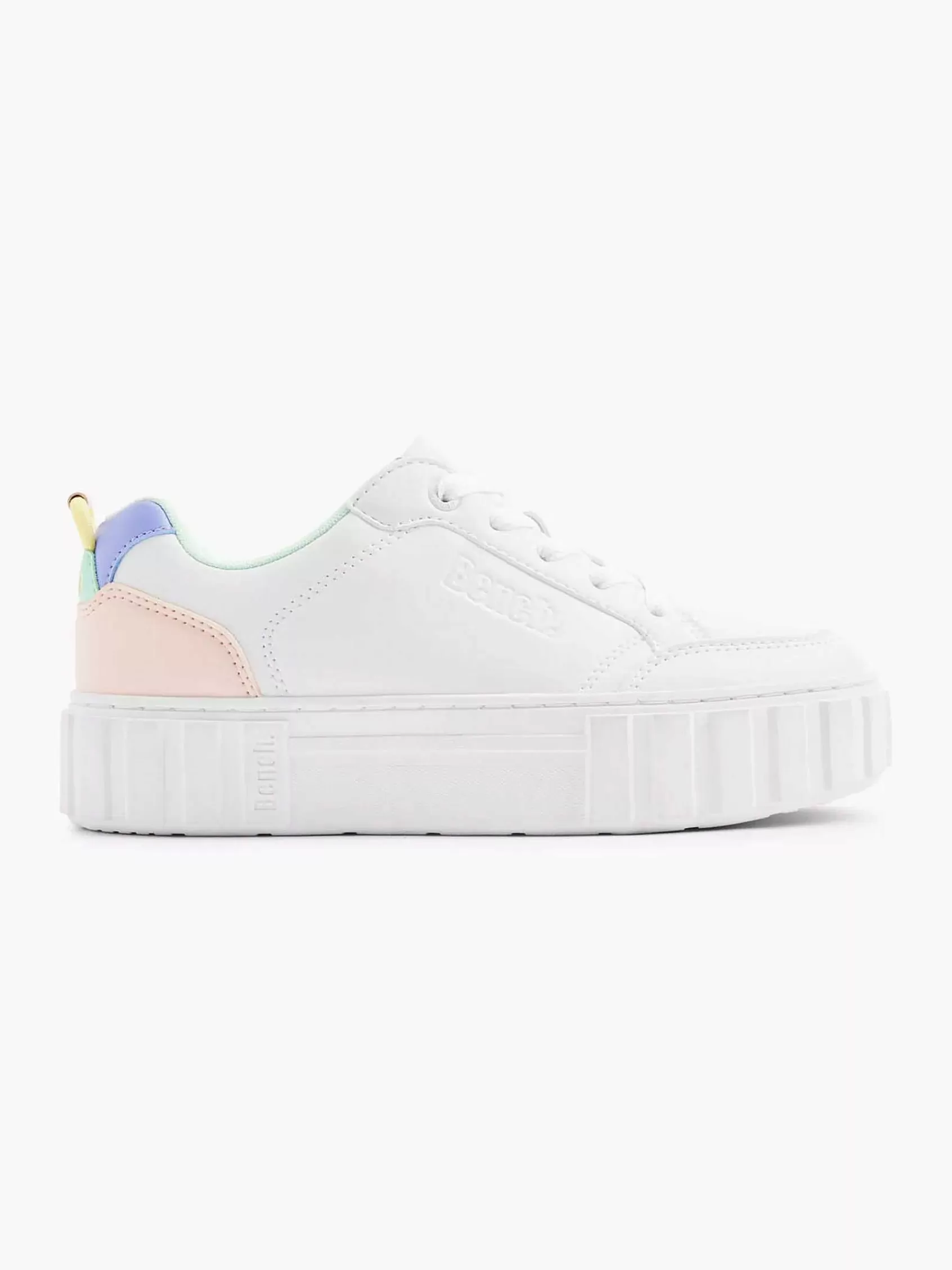 Dames Bench Sneakers-Witte Sneaker