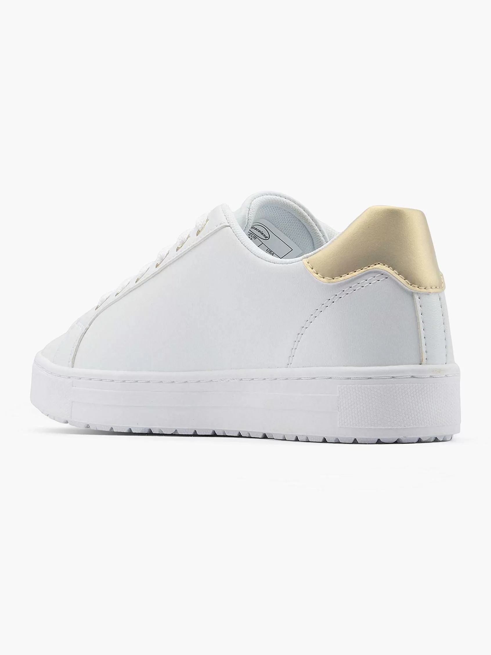 Dames Graceland Sneakers-Witte Sneaker