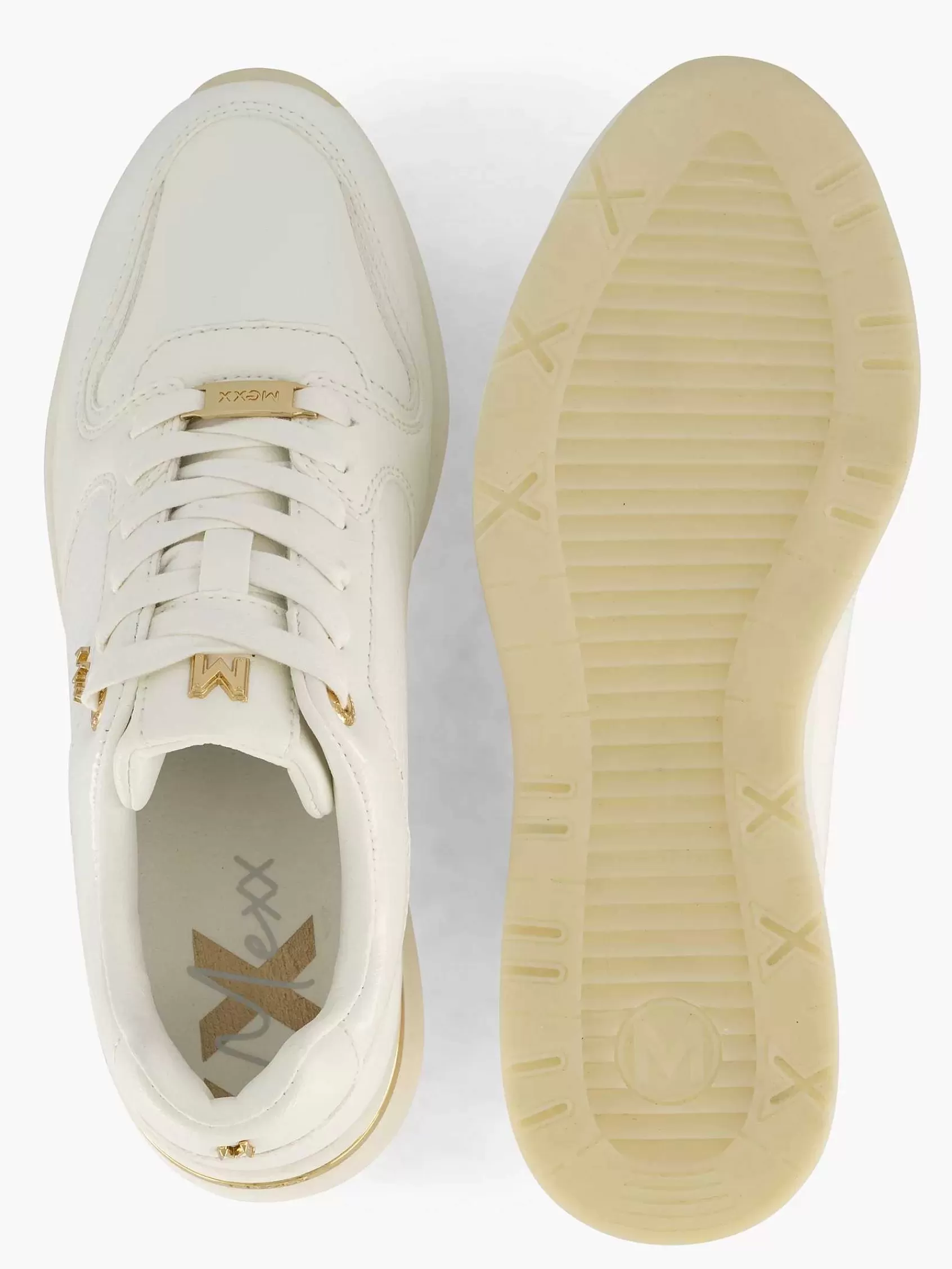 Dames MEXX Sneakers-Witte Sneaker