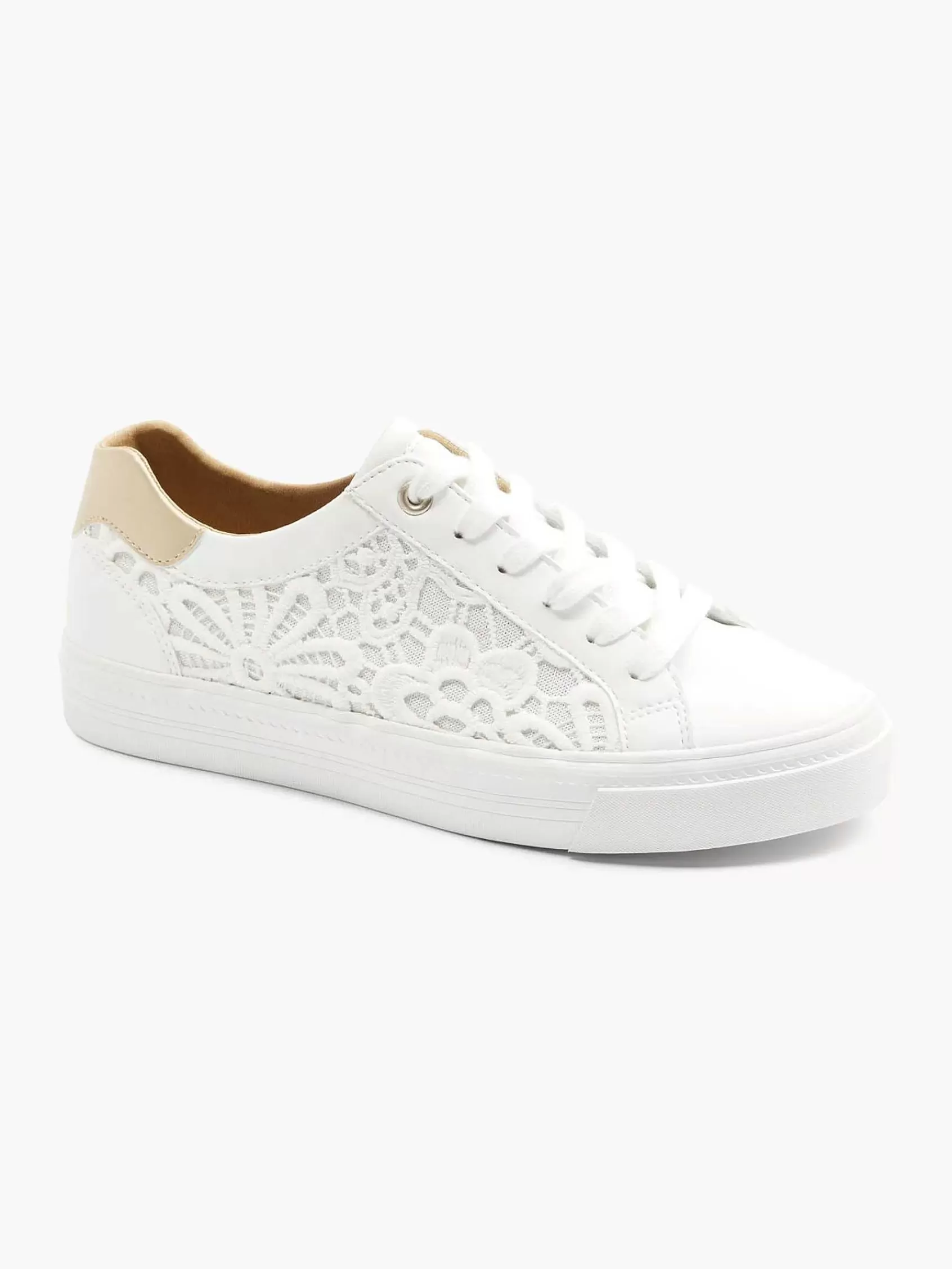 Dames Graceland Sneakers-Witte Sneaker