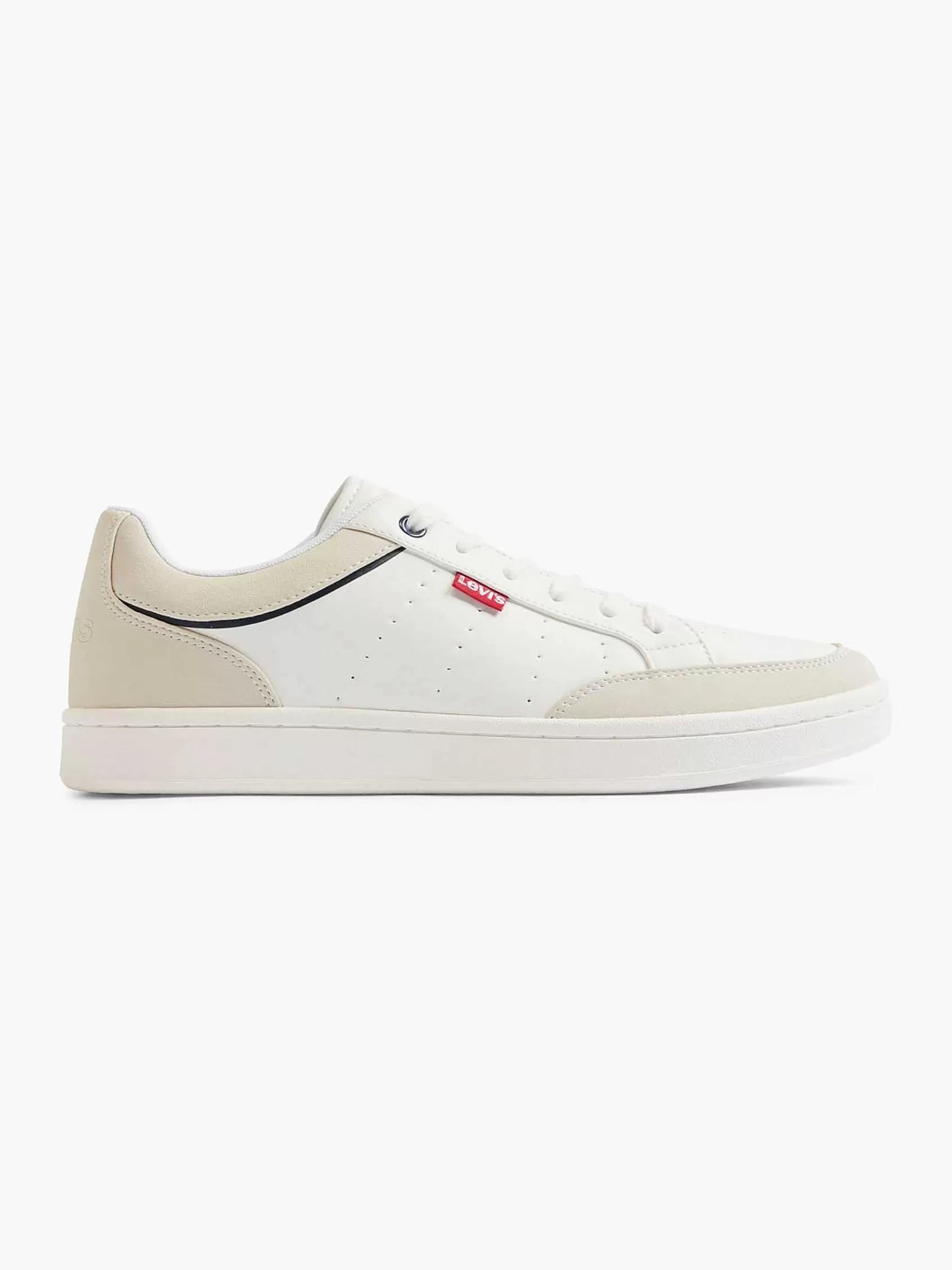 Heren Levis Sneakers-Witte Sneaker Billy 2.0